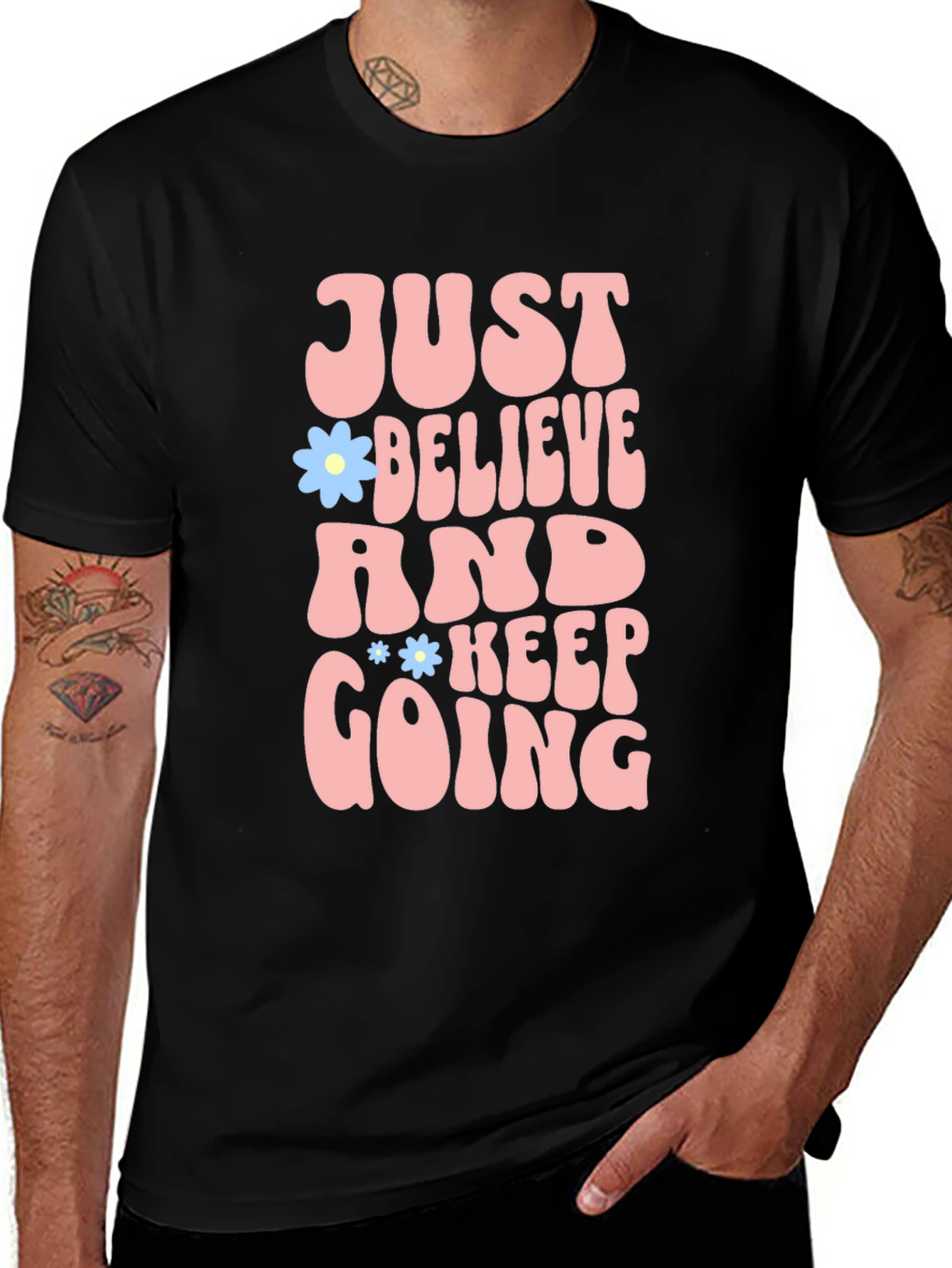 Just Believe Graphic Tee - Motivational Unisex T-Shirt