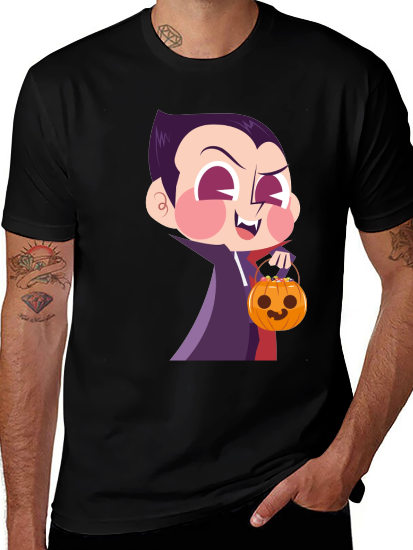 Spooky Cute Vampire T-Shirt - Halloween Apparel