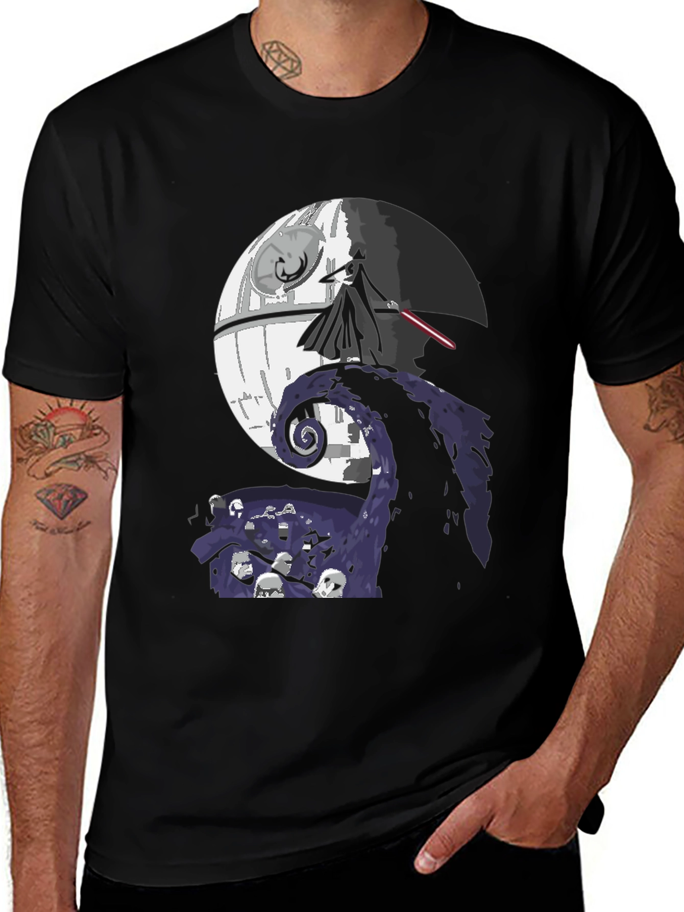Variant 13 of Star Wars Nightmare Darth Vader T-Shirt
