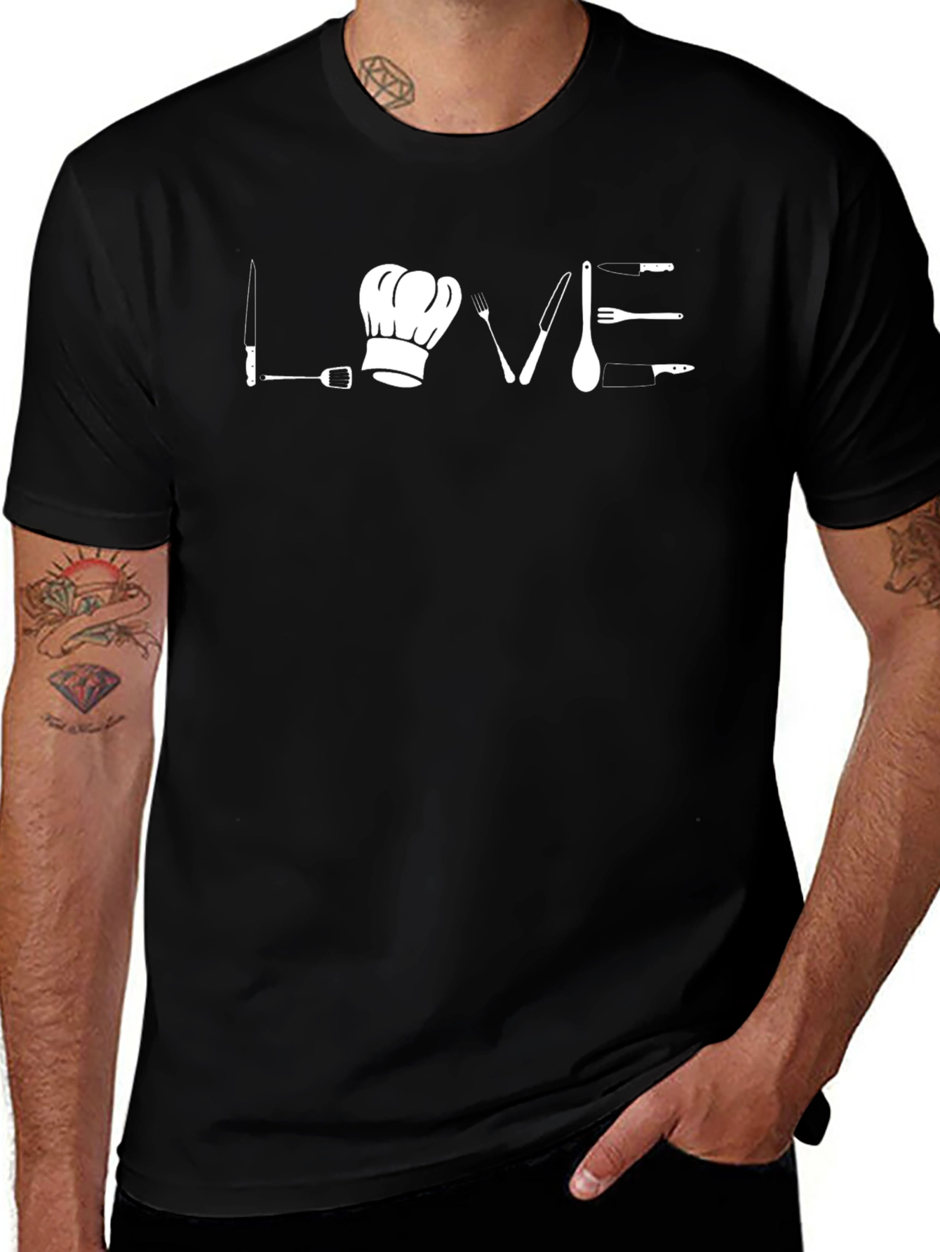 Chef Love T-Shirt - Culinary Heart!