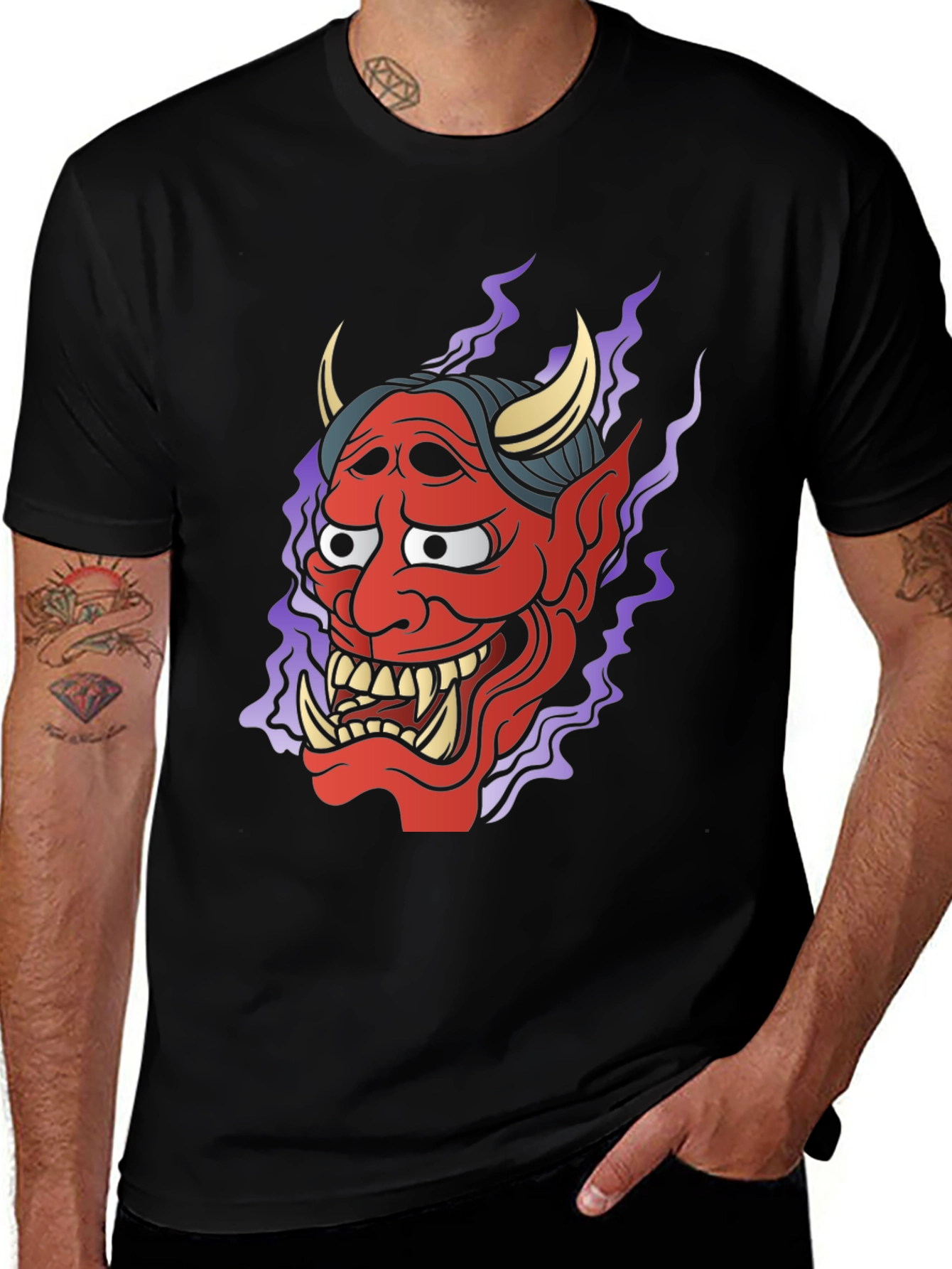 Variant 18 of Hannya Demon Graphic T-Shirt