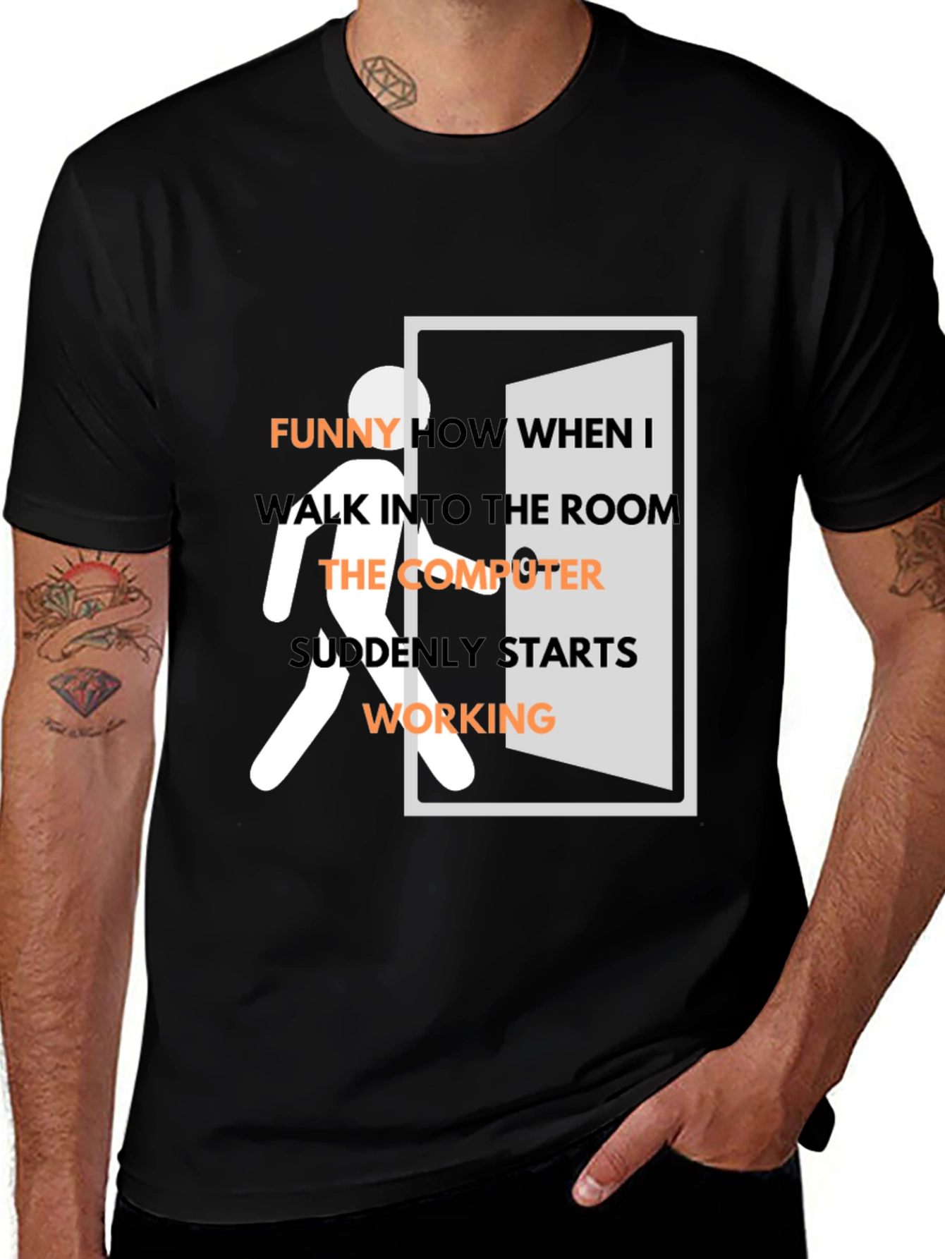 Variant 6 of Funny Computer Humor T-Shirt