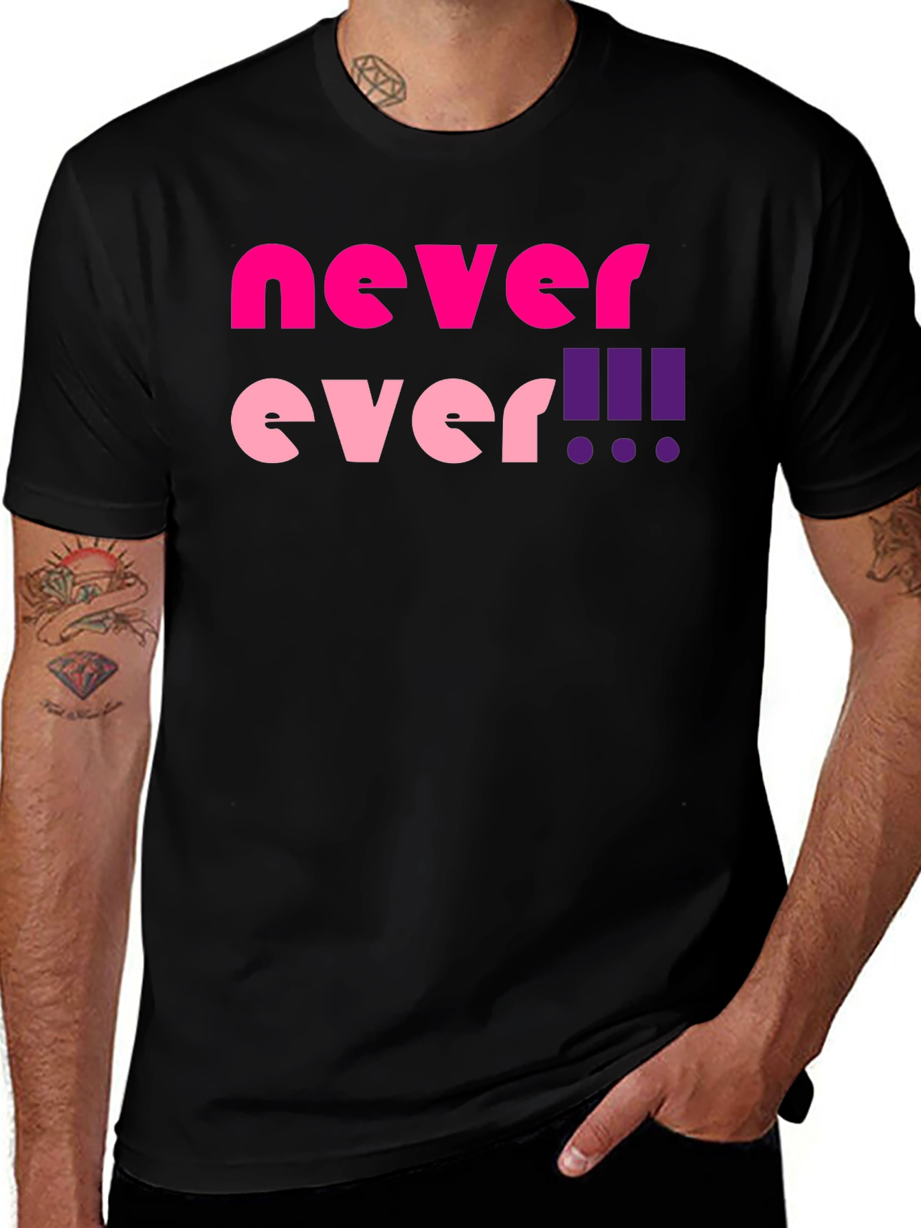 Variant 8 of Never Ever! Graphic T-Shirt