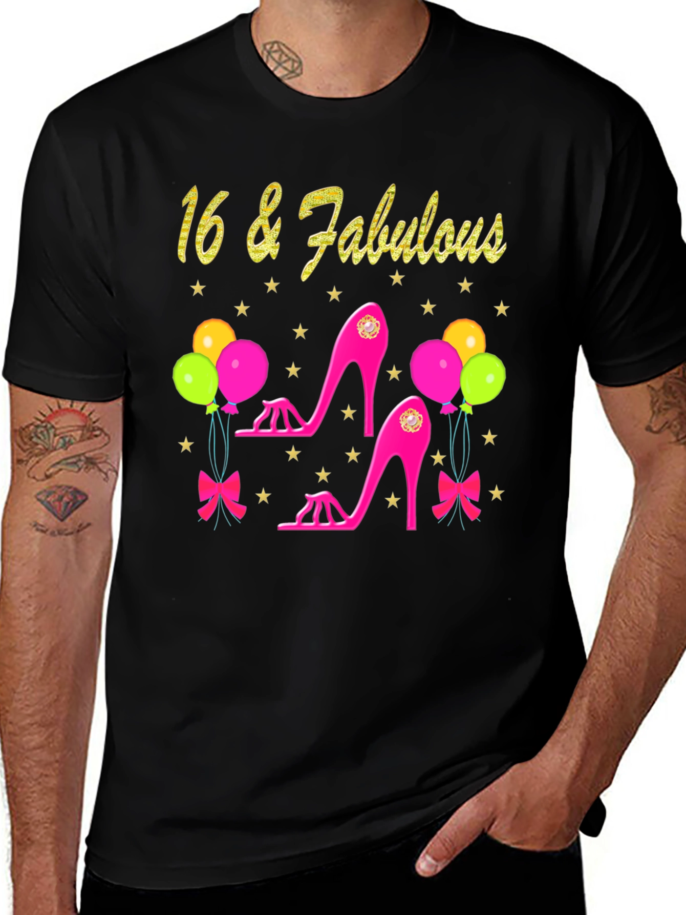 Variant 19 of 16 & Fabulous Birthday Tee