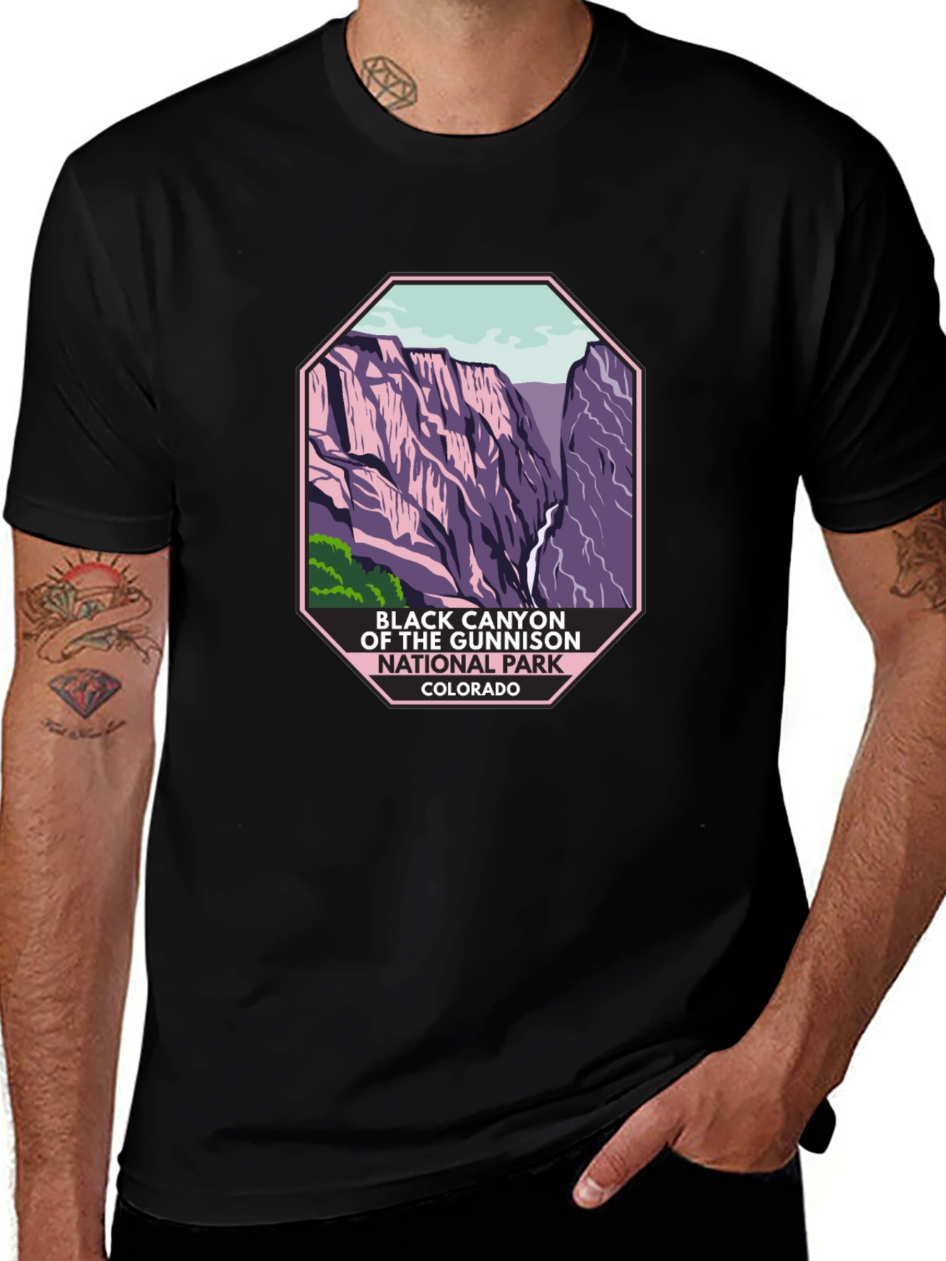 Black Canyon Gunnison National Park Graphic Tee