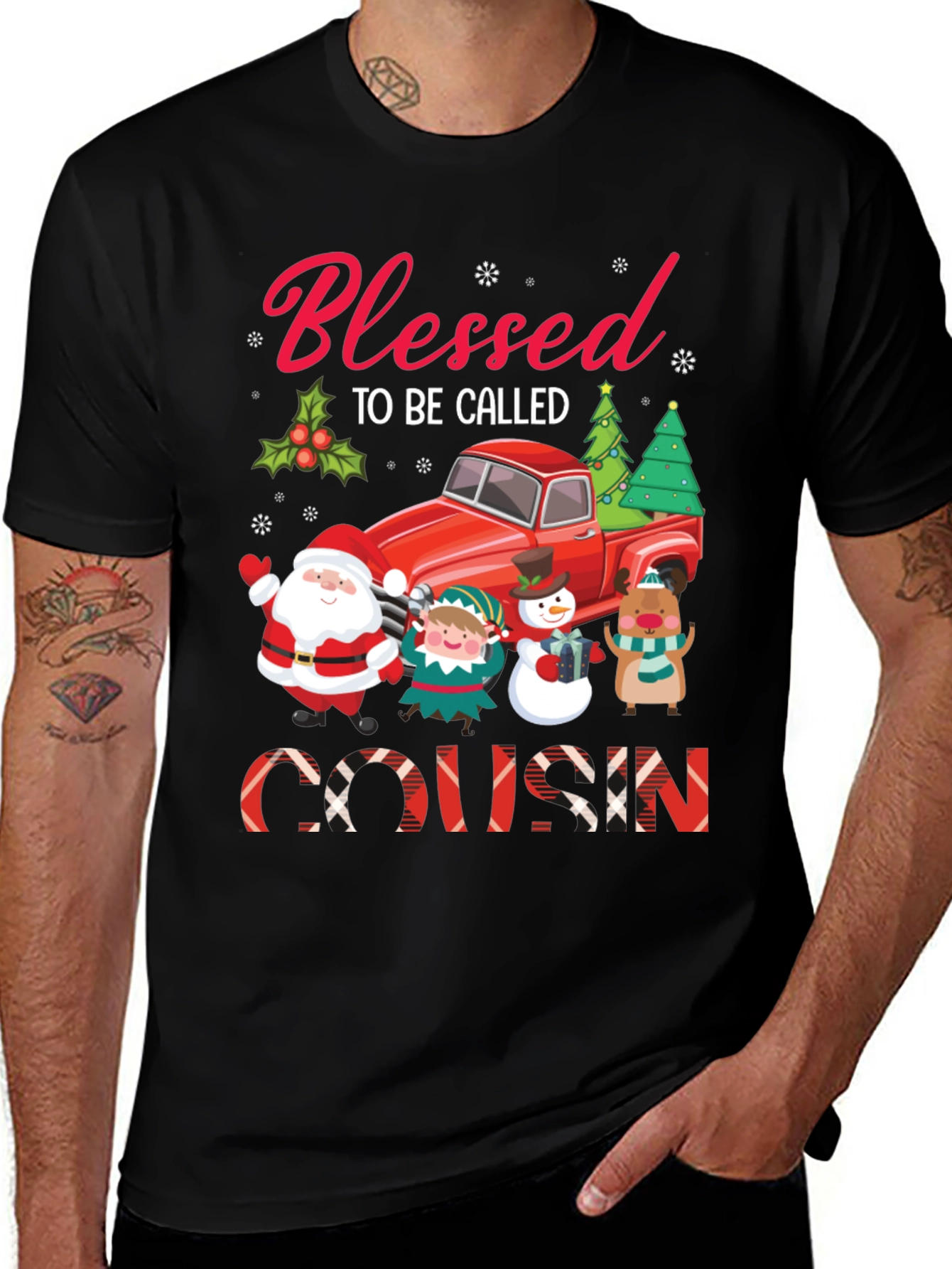 Blessed Cousin Christmas T-Shirt