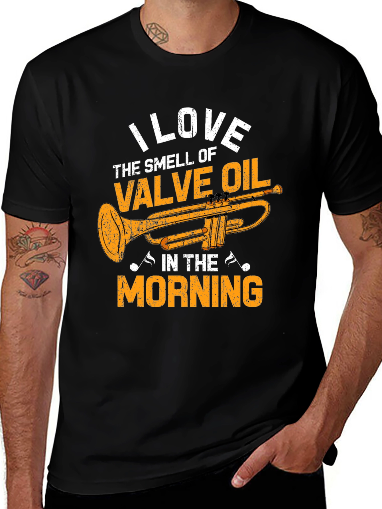 Variant 6 of I Love the Smell of Valve Oil T-Shirt