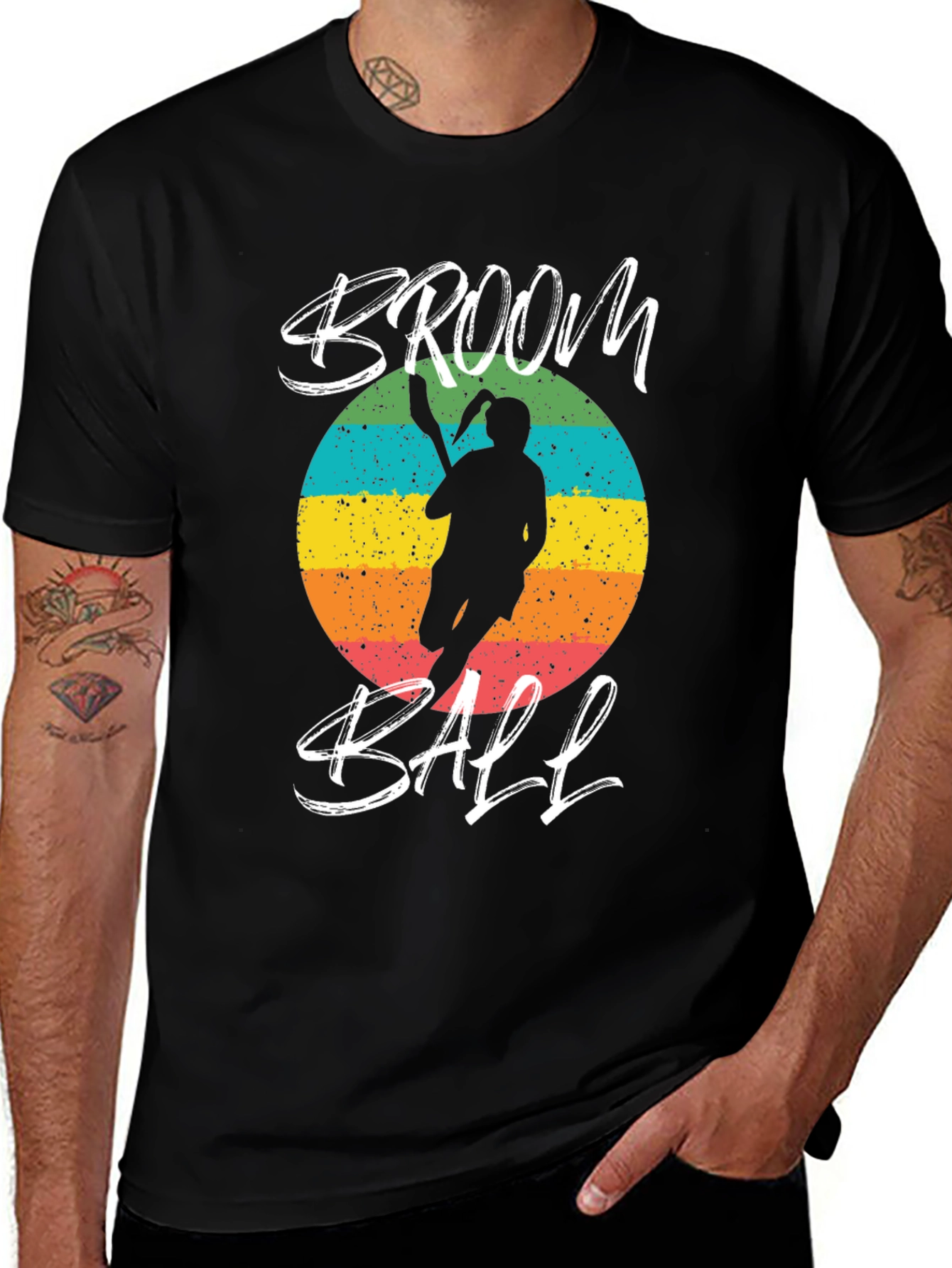 Broomball Graphic T-Shirt - Unisex