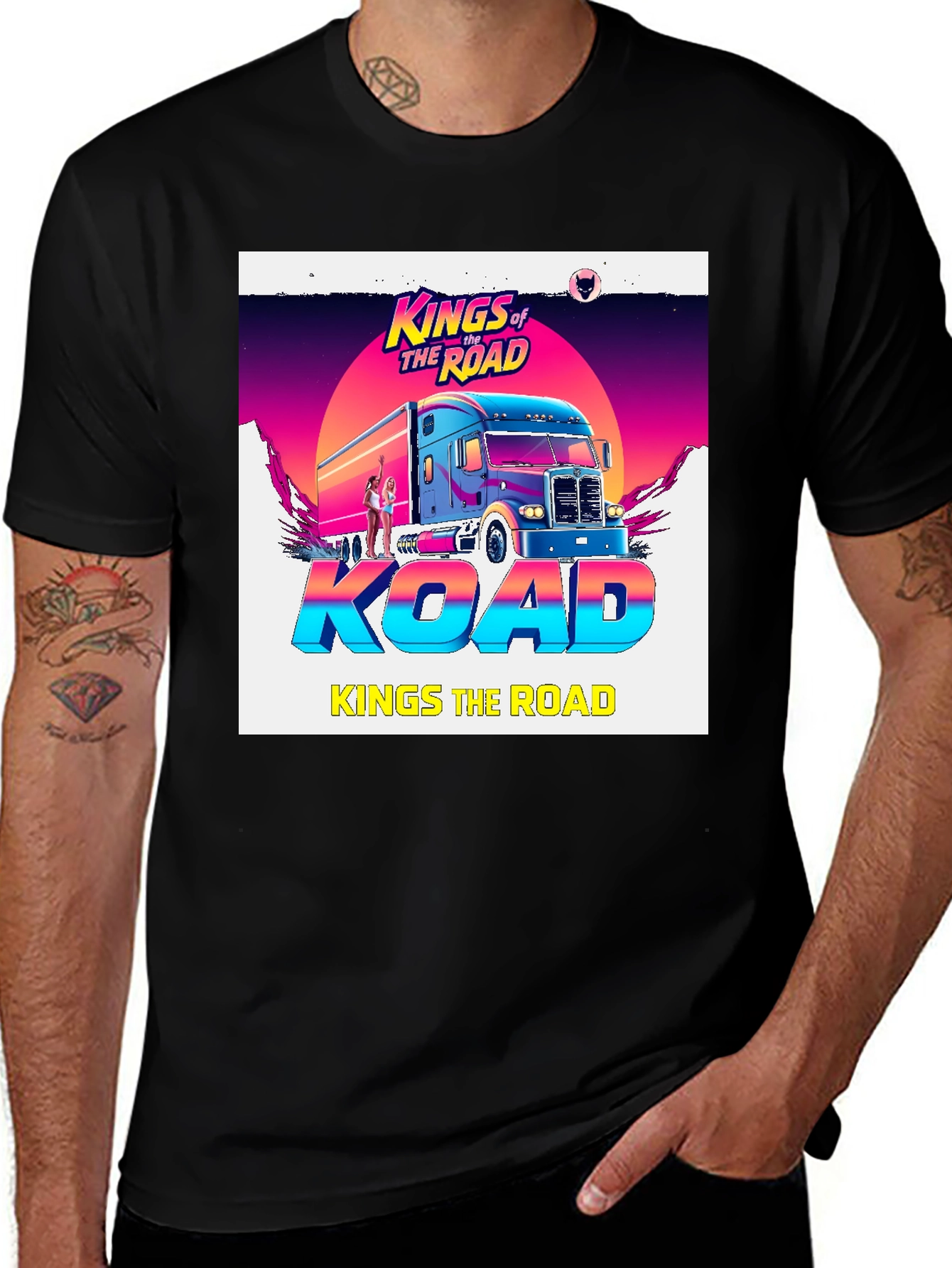 Variant 17 of Kings of the Road Graphic T-Shirt