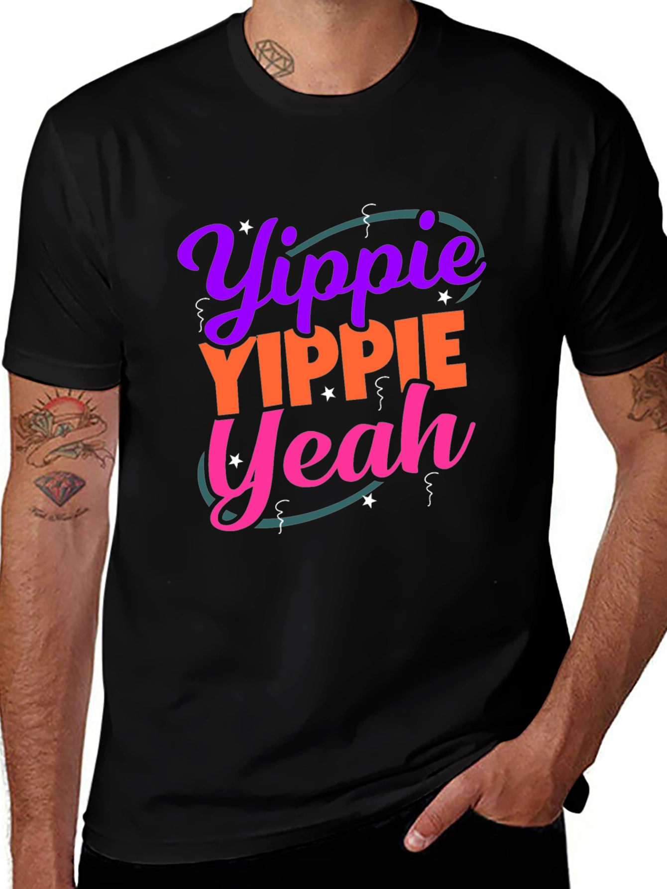 Variant 28 of Yippie Yeah Graphic Tee