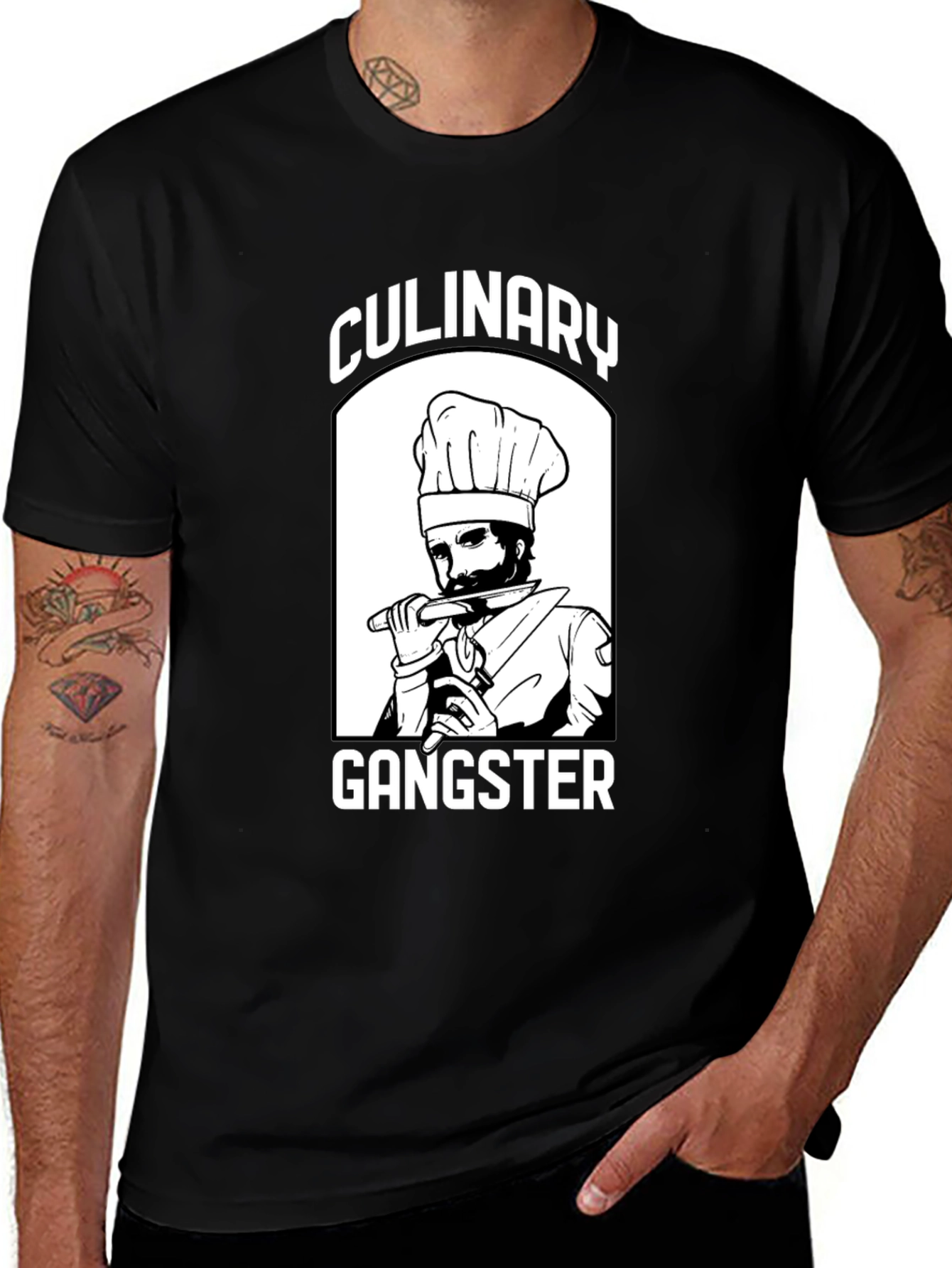 Variant 28 of Culinary Gangster T-Shirt - Chef Humor