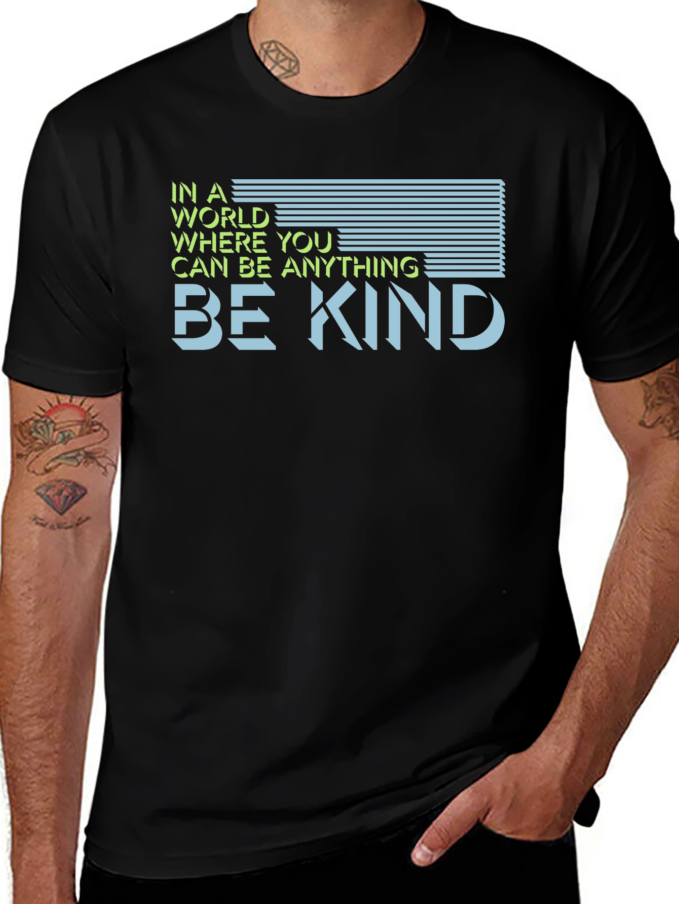 Variant 24 of Be Kind Graphic Tee - Stylish Unisex T-Shirt