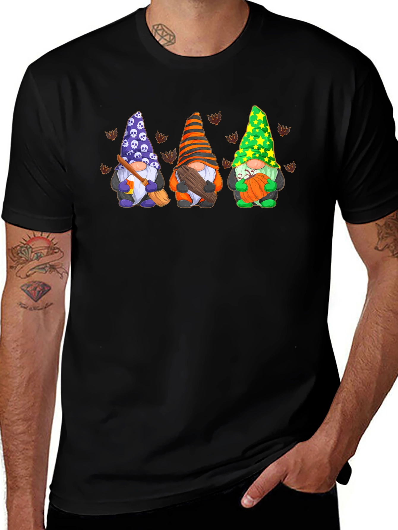 Halloween Gnomes T-Shirt: Spooky Season Apparel