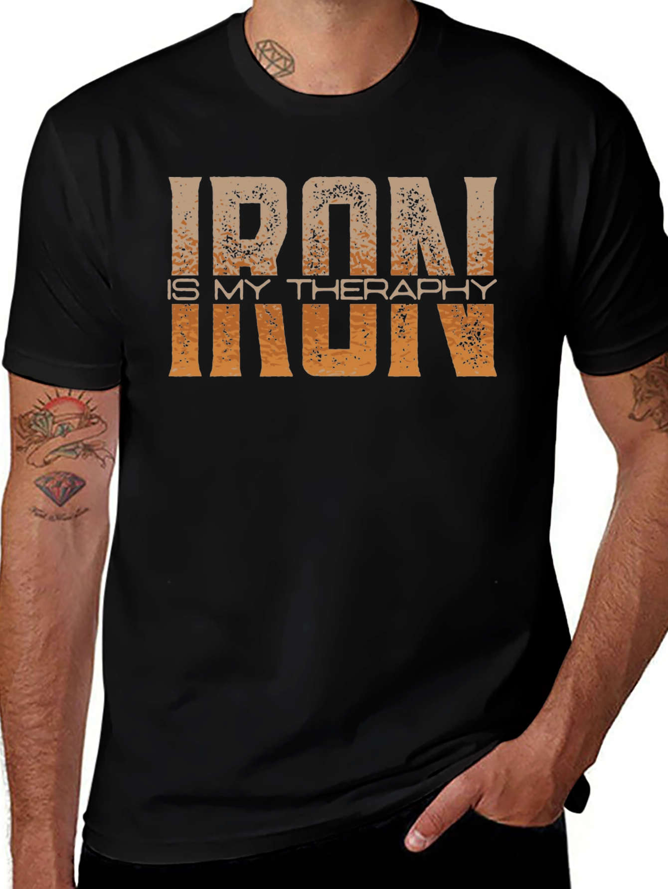 Variant 7 of Iron Is My Therapy T-Shirt