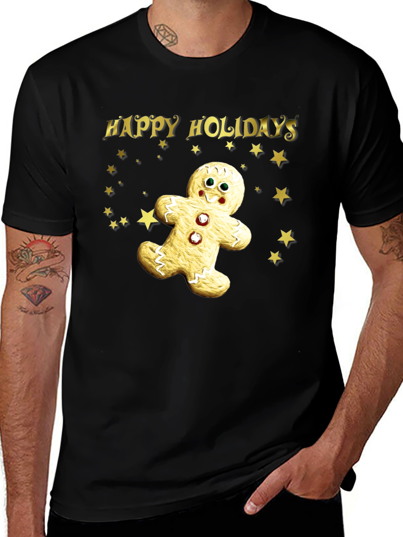 Variant 25 of Holiday Gingerbread T-Shirt