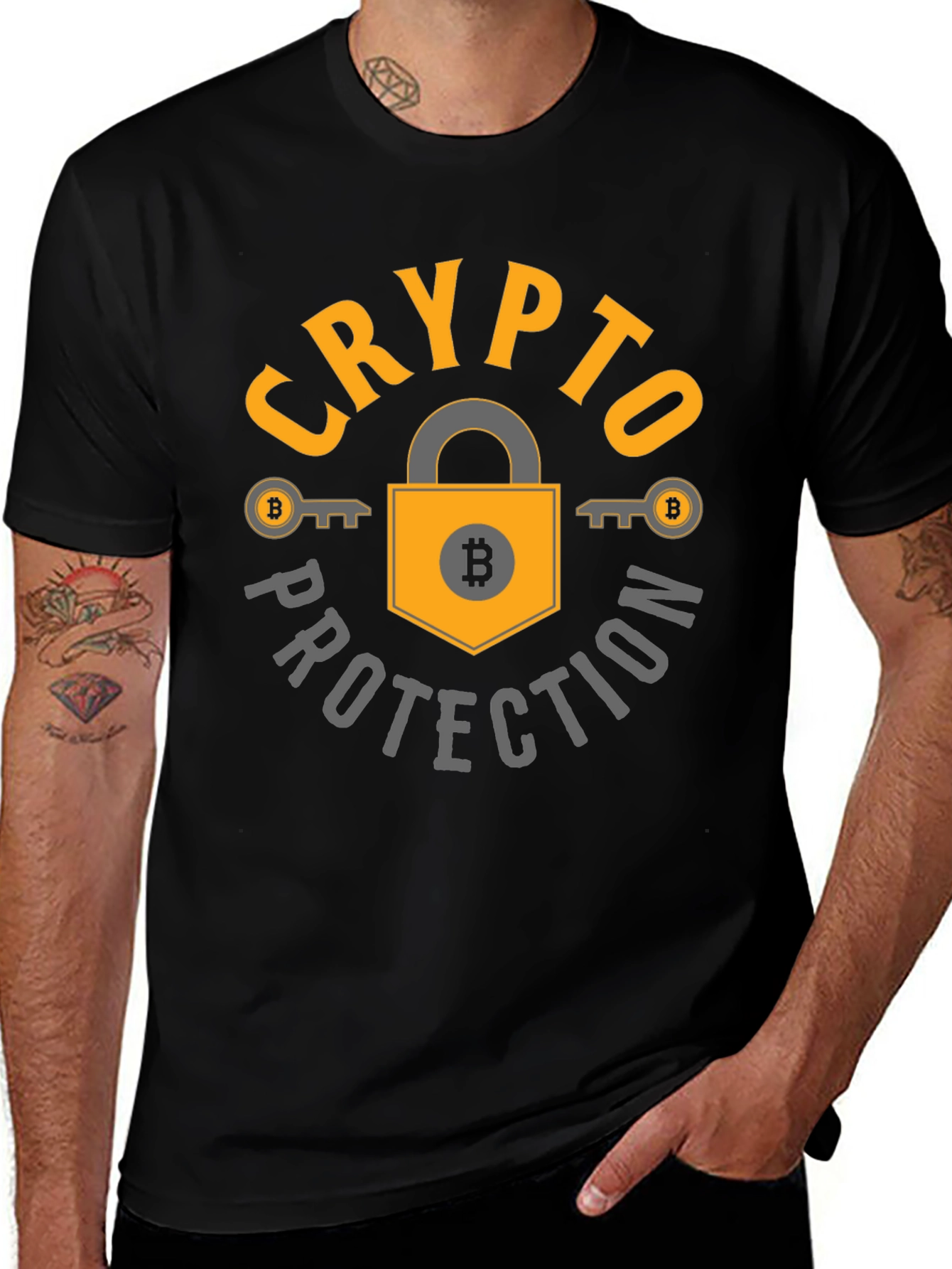 Crypto Protection T-Shirt - Secure Your Digital Assets