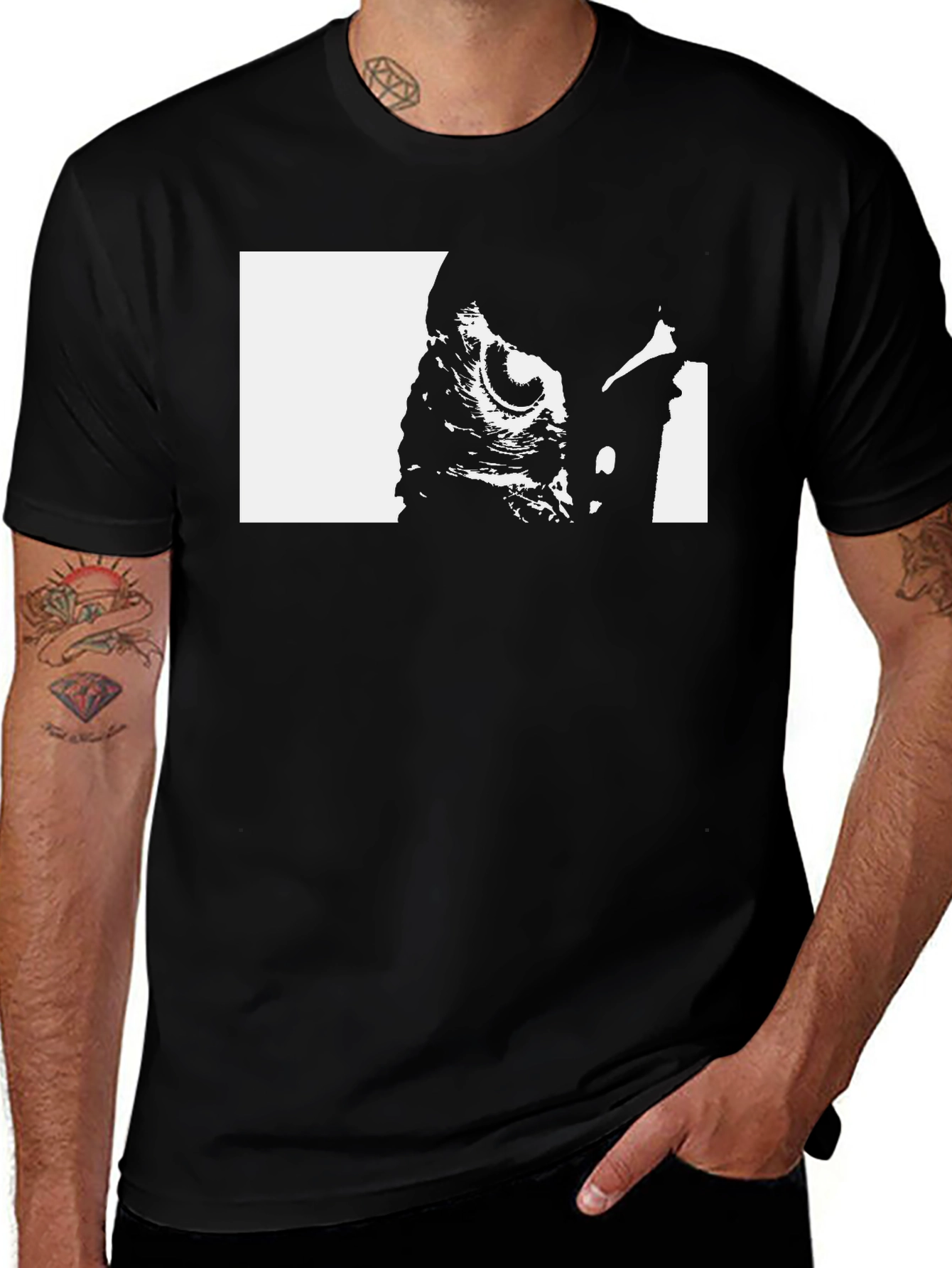 Variant 30 of Creature from the Black Lagoon Black T-Shirt