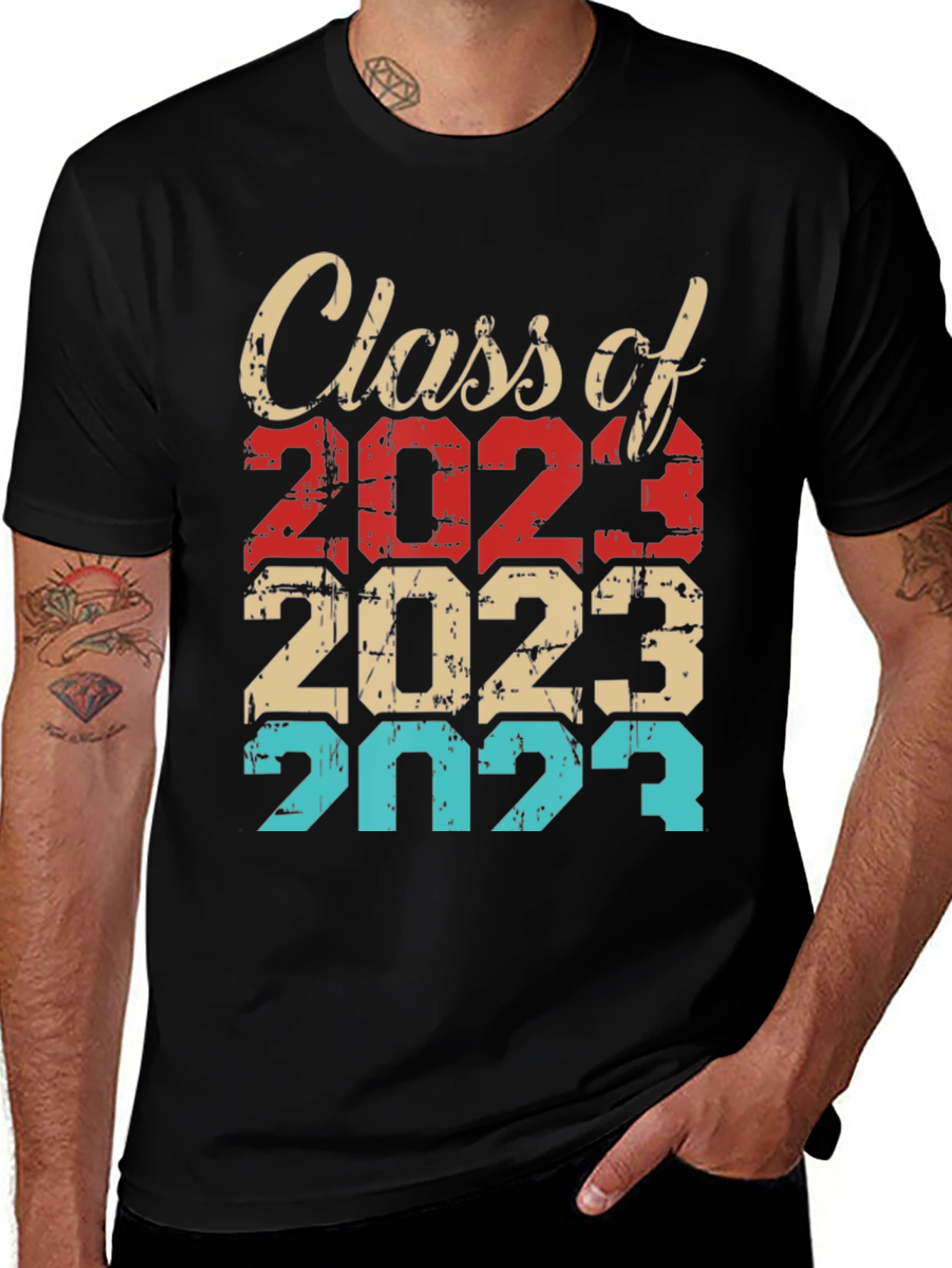 Class of 2023 Retro Graphic T-Shirt
