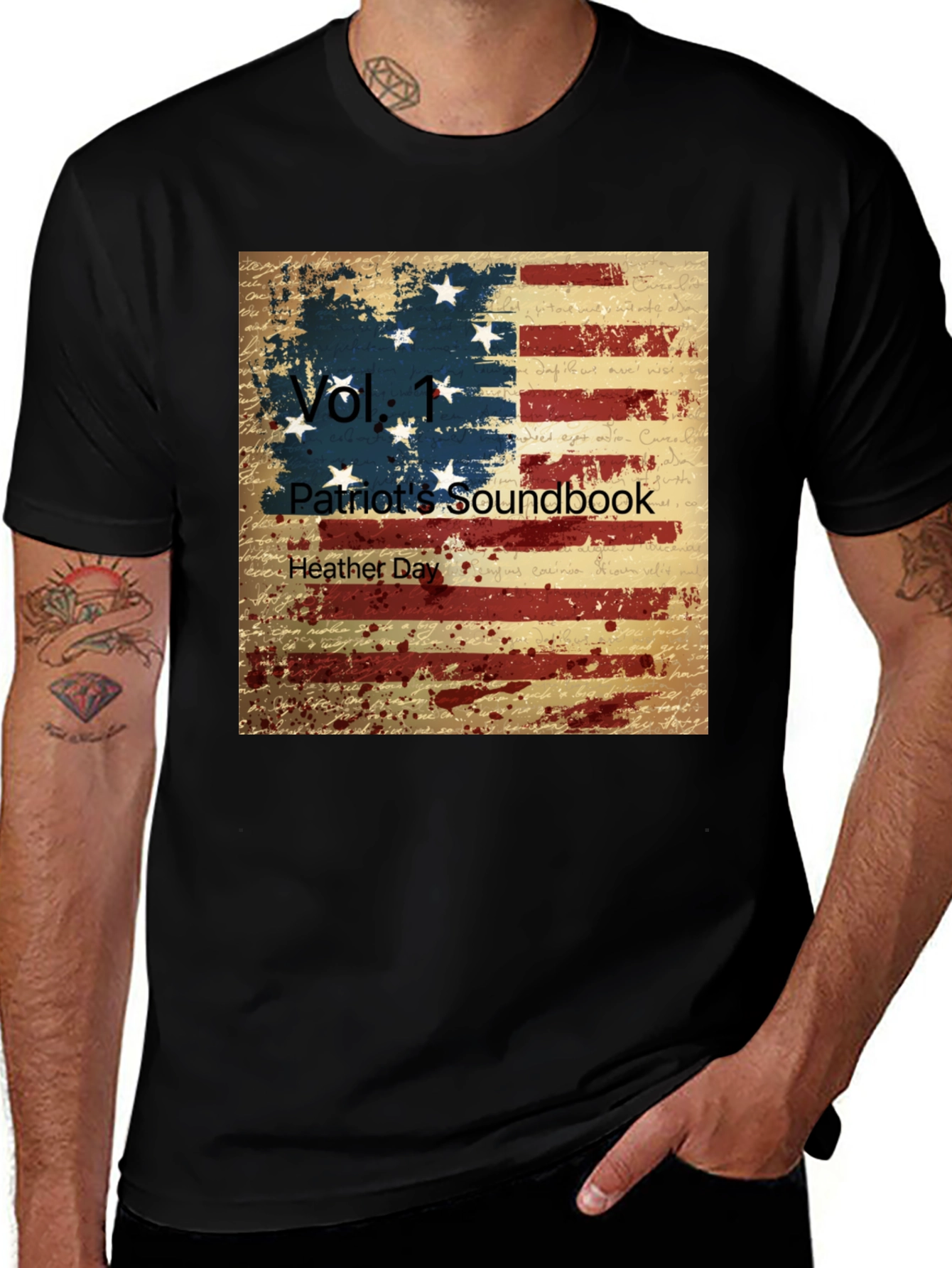 Variant 10 of Patriot's Soundbook Vol. 1 Graphic T-Shirt