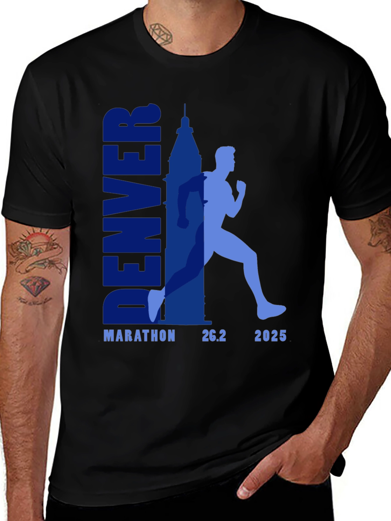 Variant 14 of Denver Marathon 2025 T-Shirt