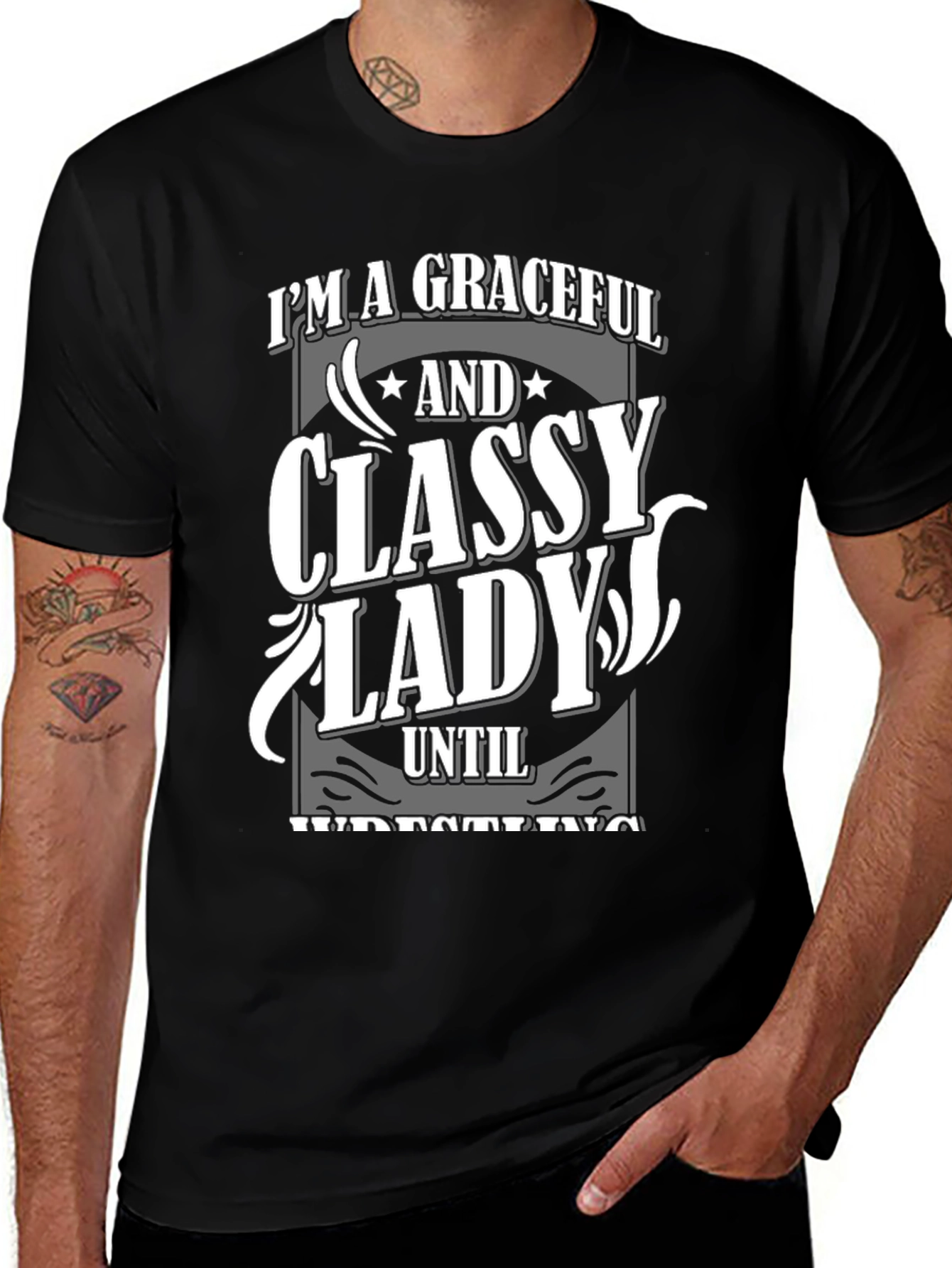 Variant 27 of Graceful & Classy Lady T-Shirt