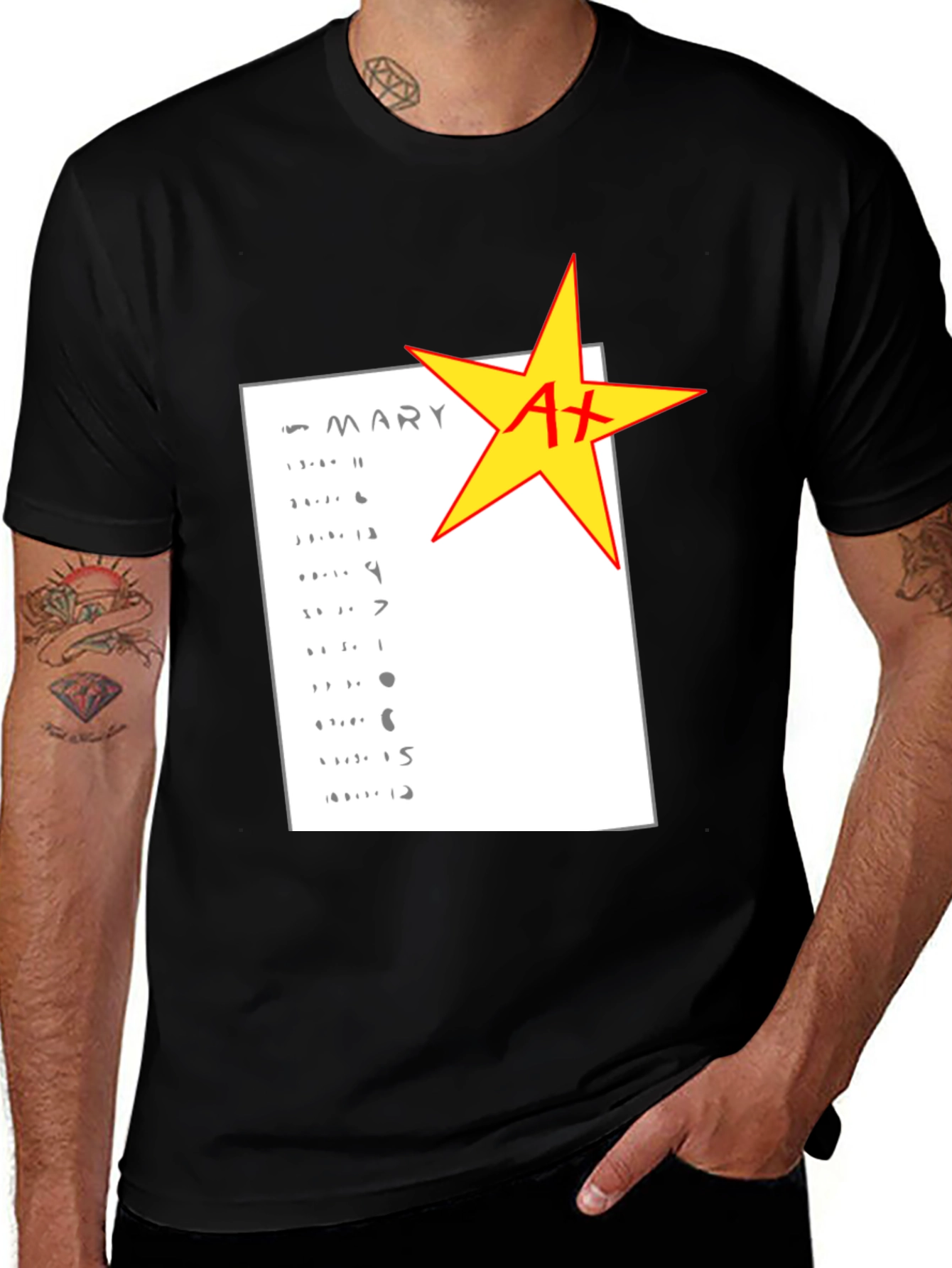 Variant 10 of A+ Grade Sheet T-Shirt