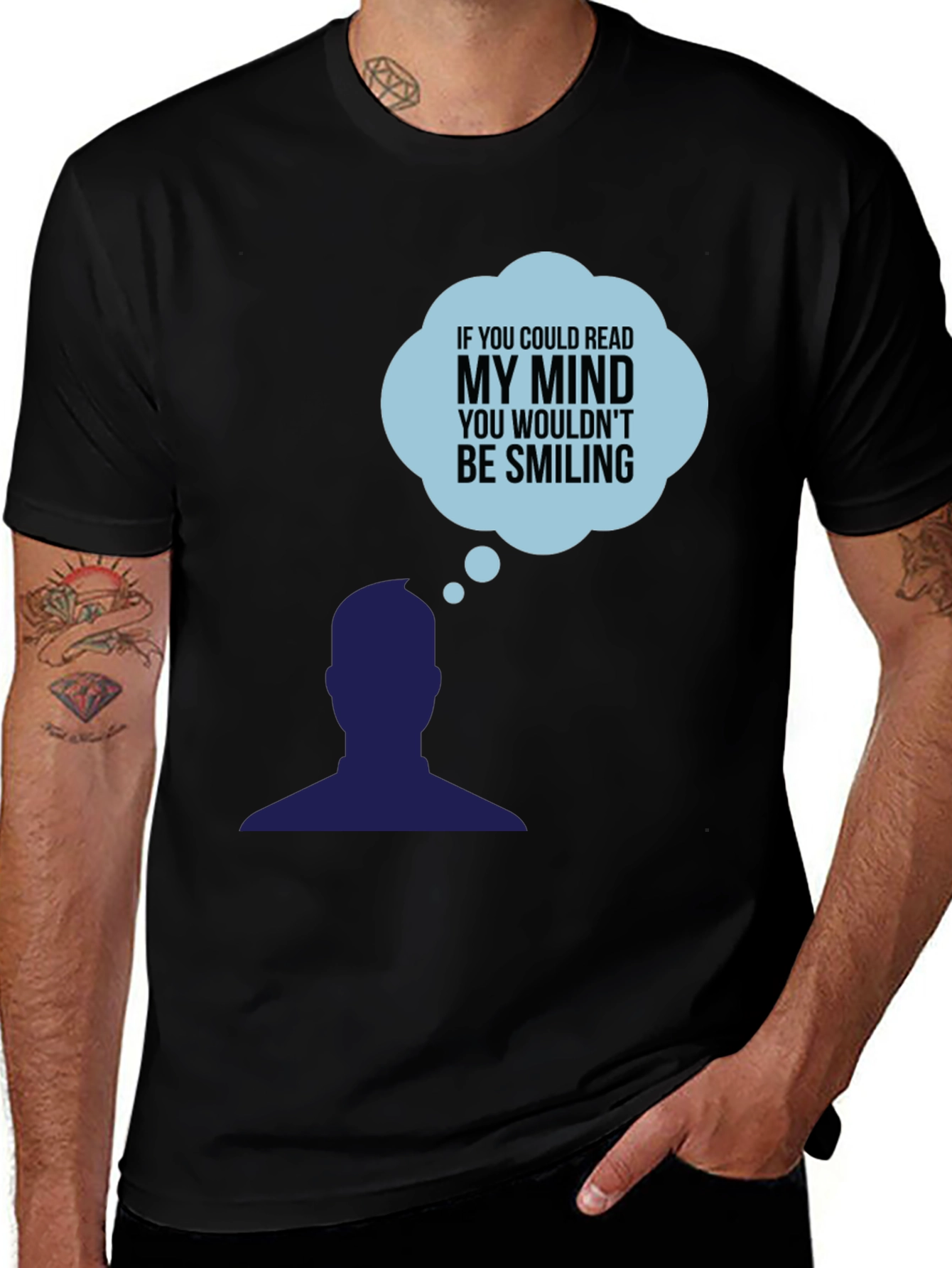 Variant 11 of If You Could Read My Mind T-Shirt