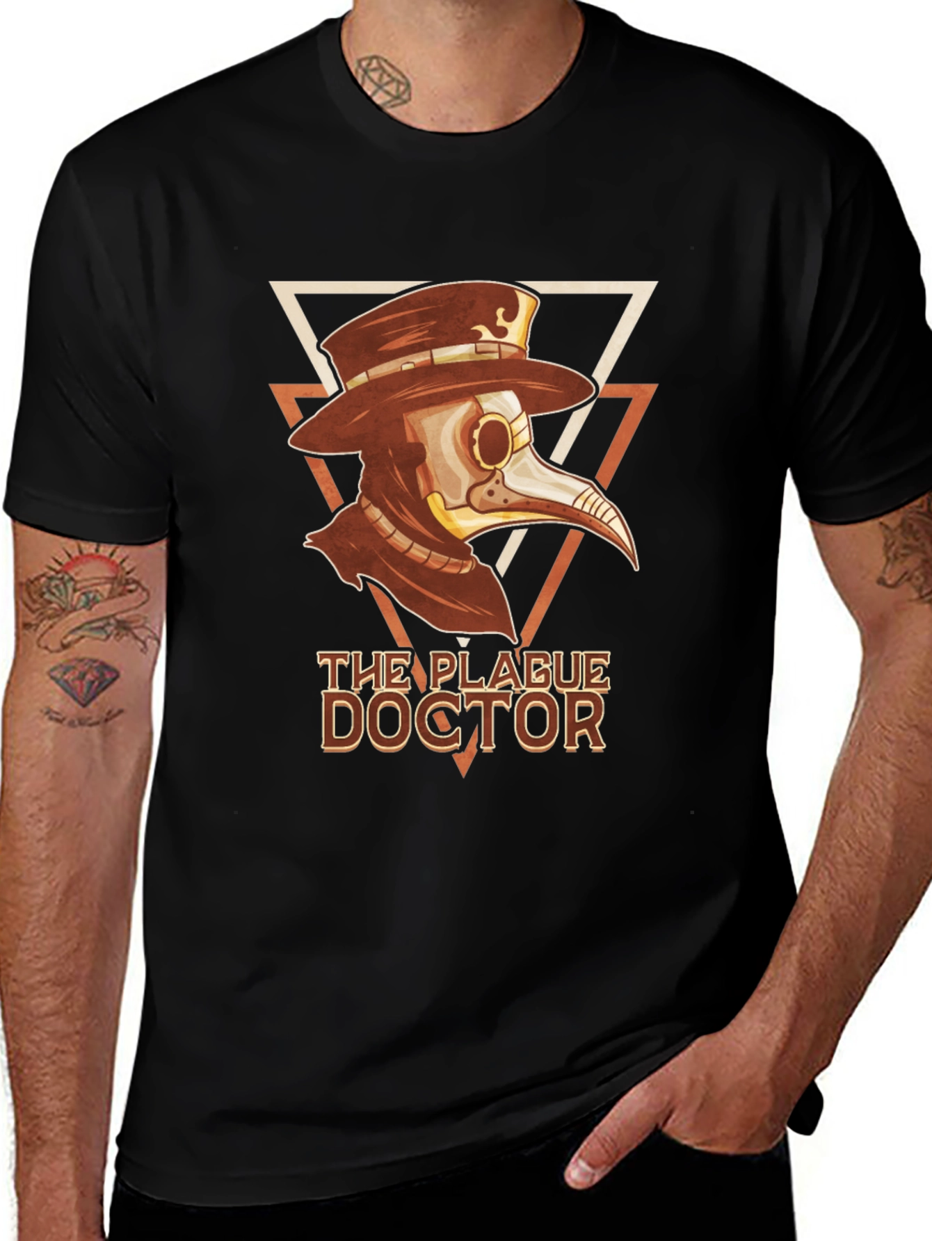 Plague Doctor T-Shirt - Unique Graphic Tee