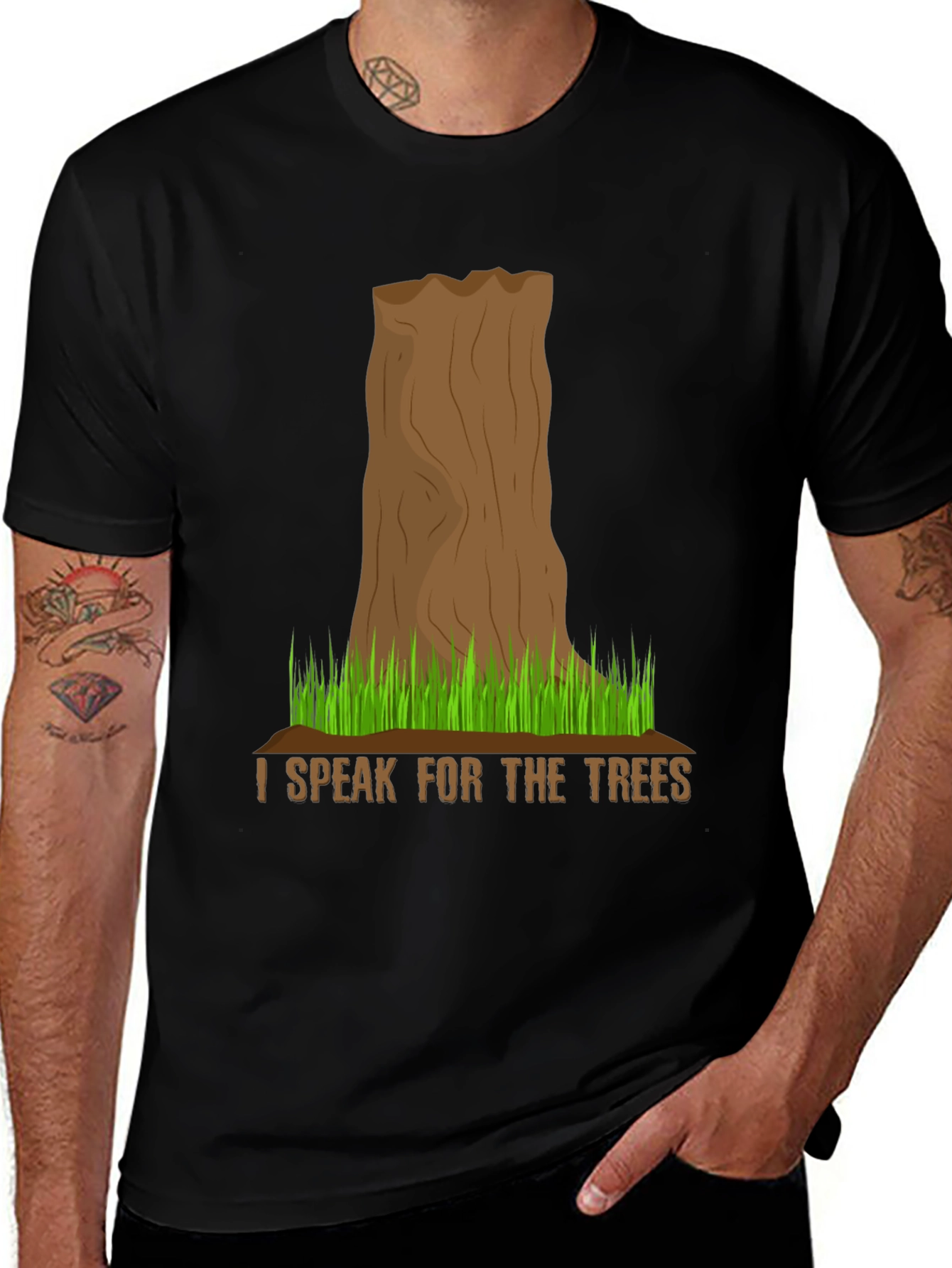 Variant 5 of I Speak for the Trees Graphic T-Shirt