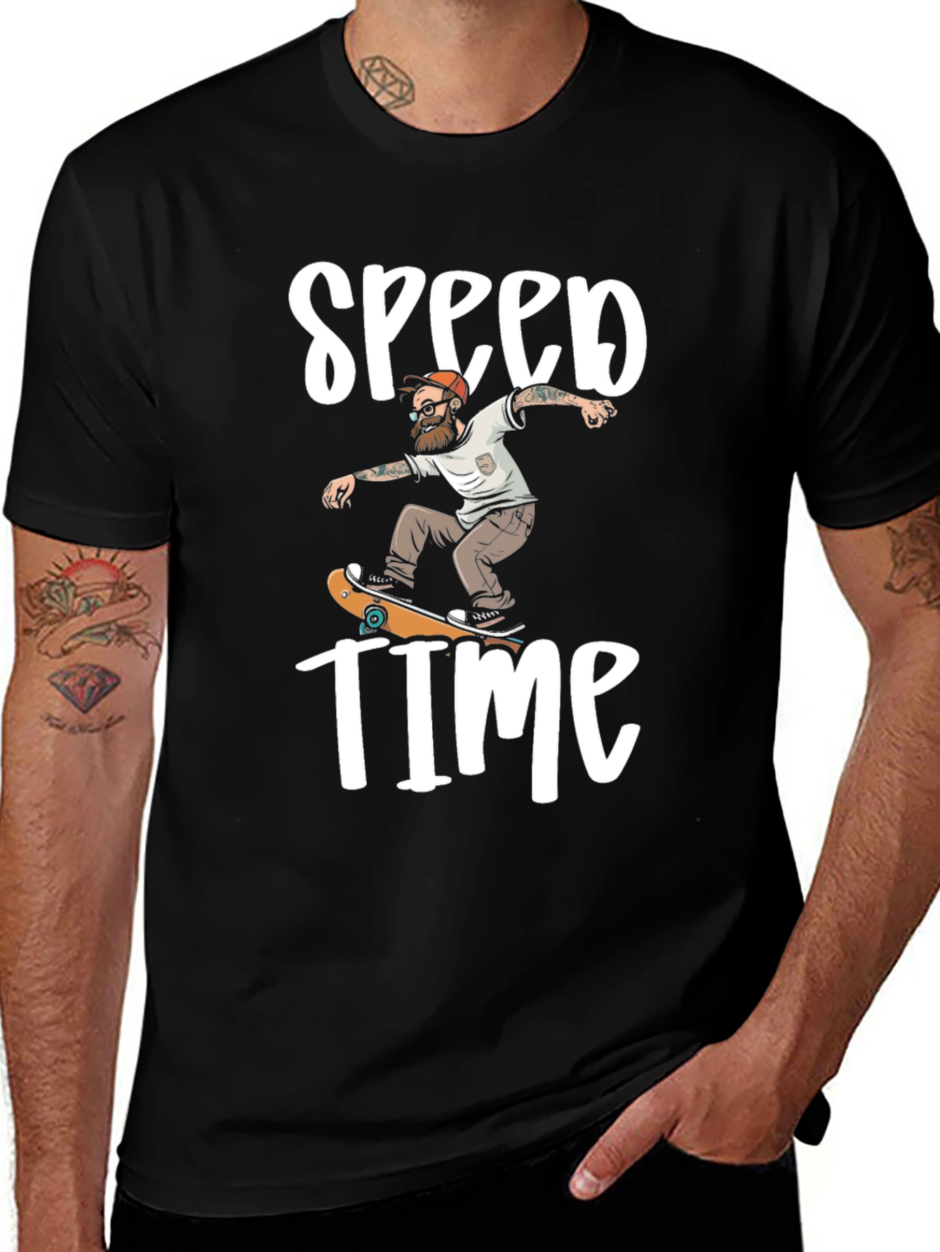 Variant 10 of Speed Time Skater Graphic Tee