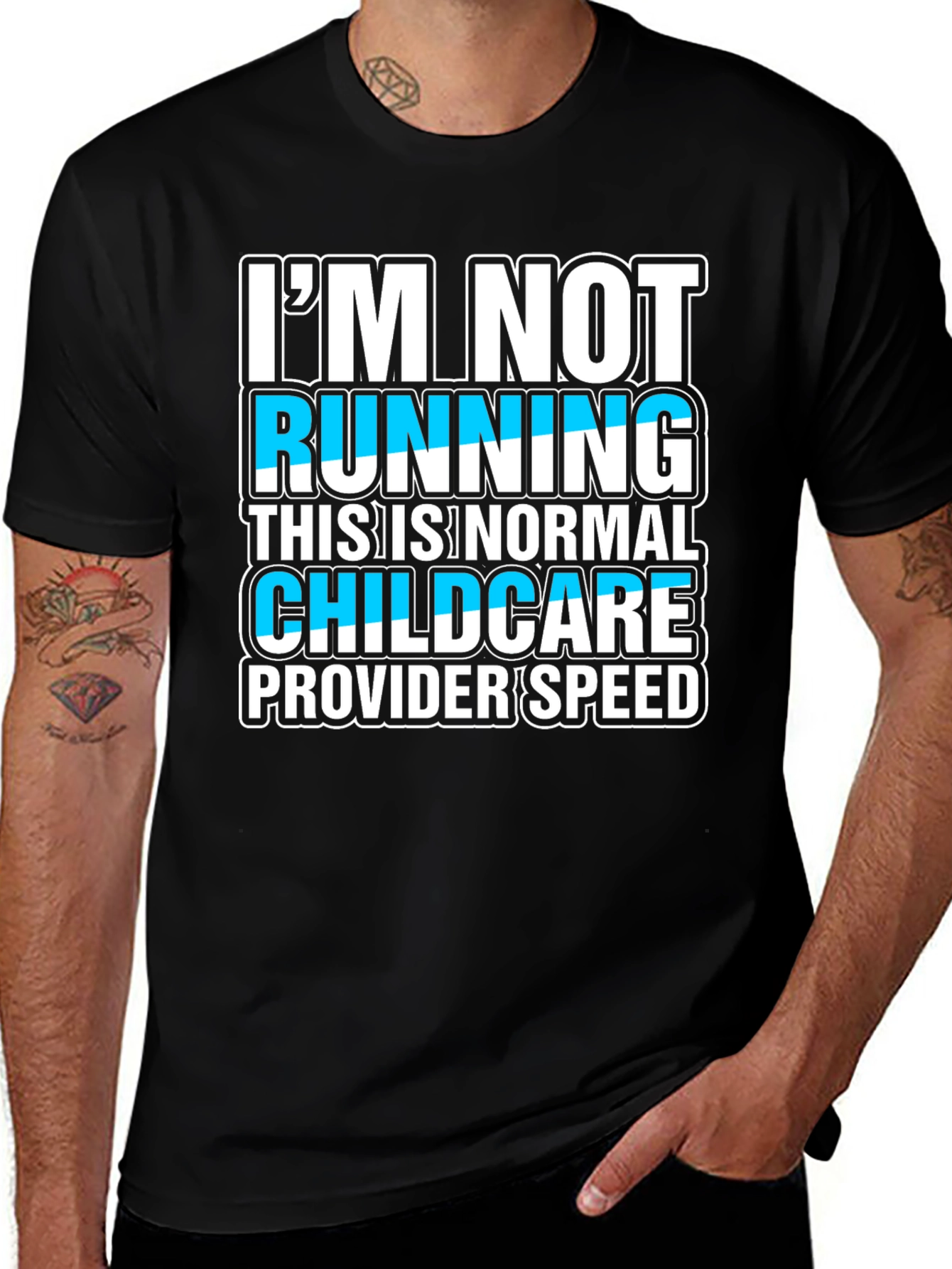 Variant 10 of Childcare Provider Speed T-Shirt Funny Gift