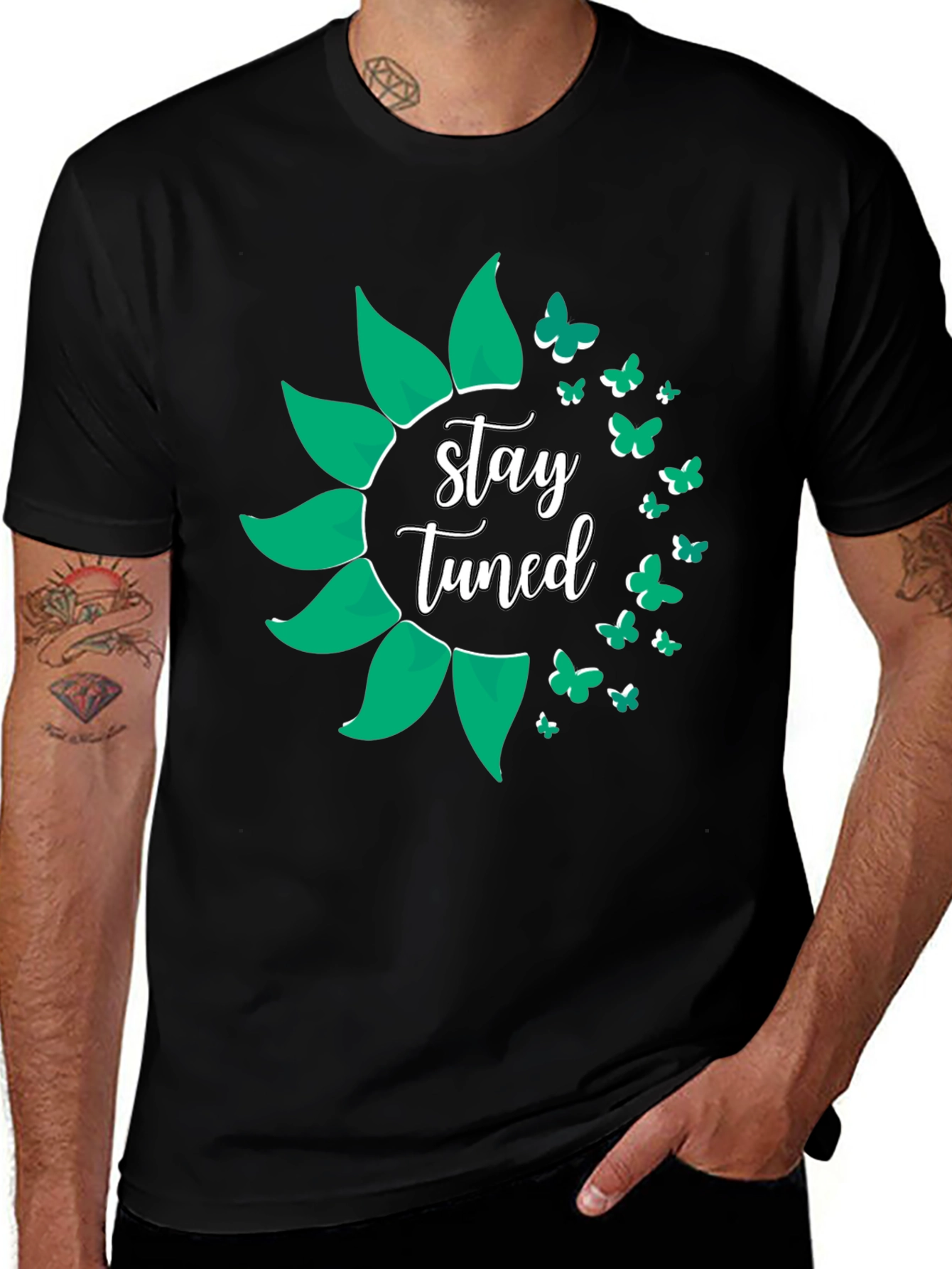 Variant 6 of Stay Tuned Graphic Tee