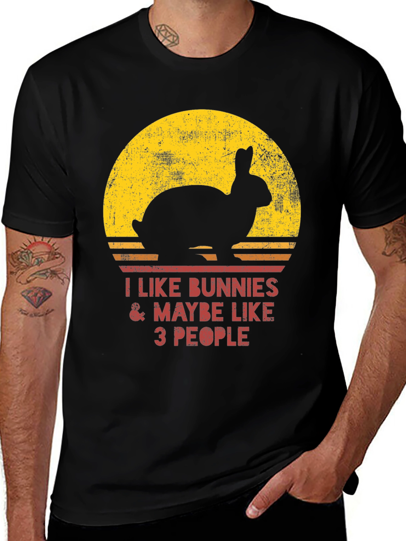 Variant 12 of I Like Bunnies T-Shirt