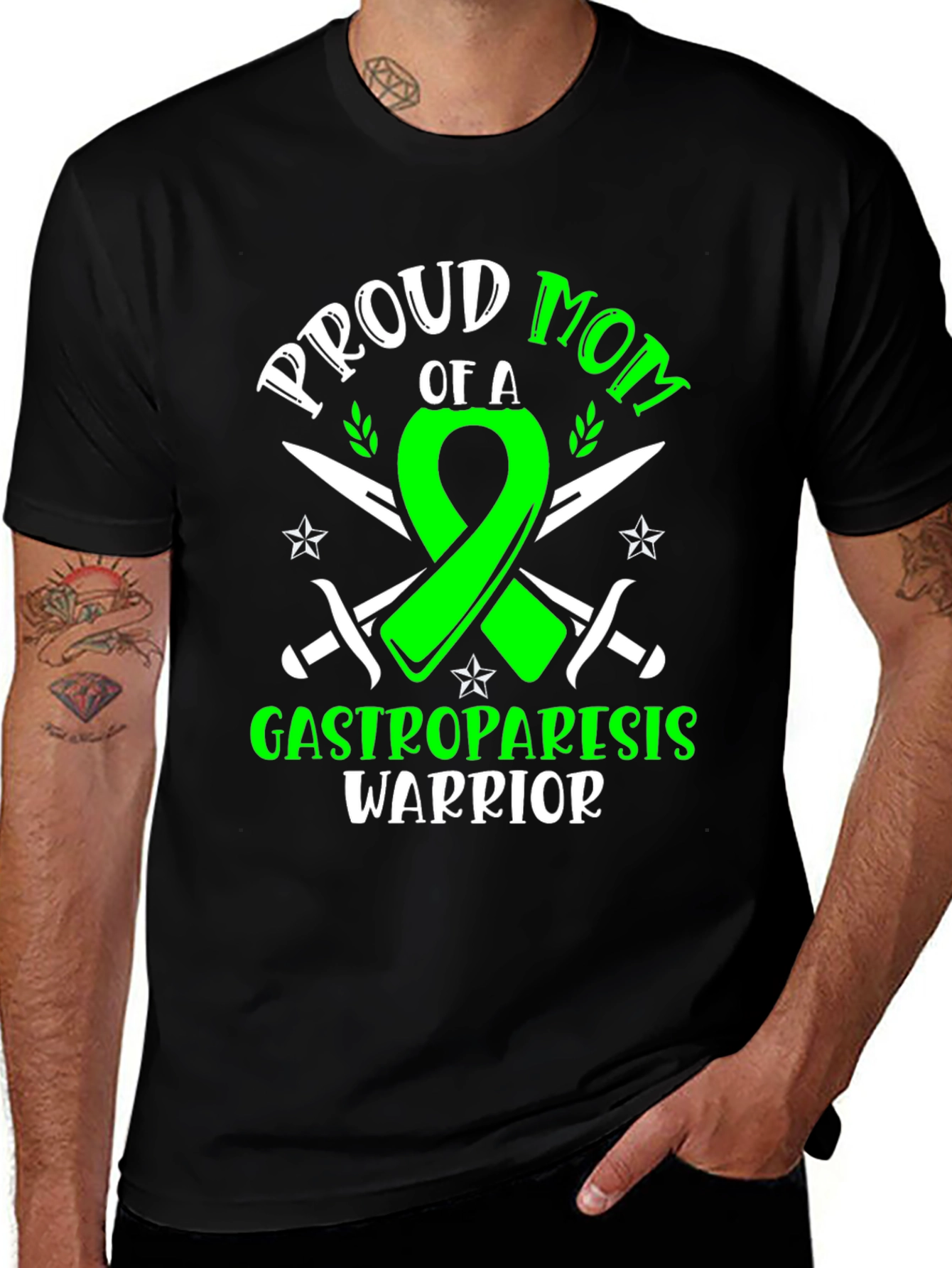 Proud Mom of a Gastroparesis Warrior T-Shirt