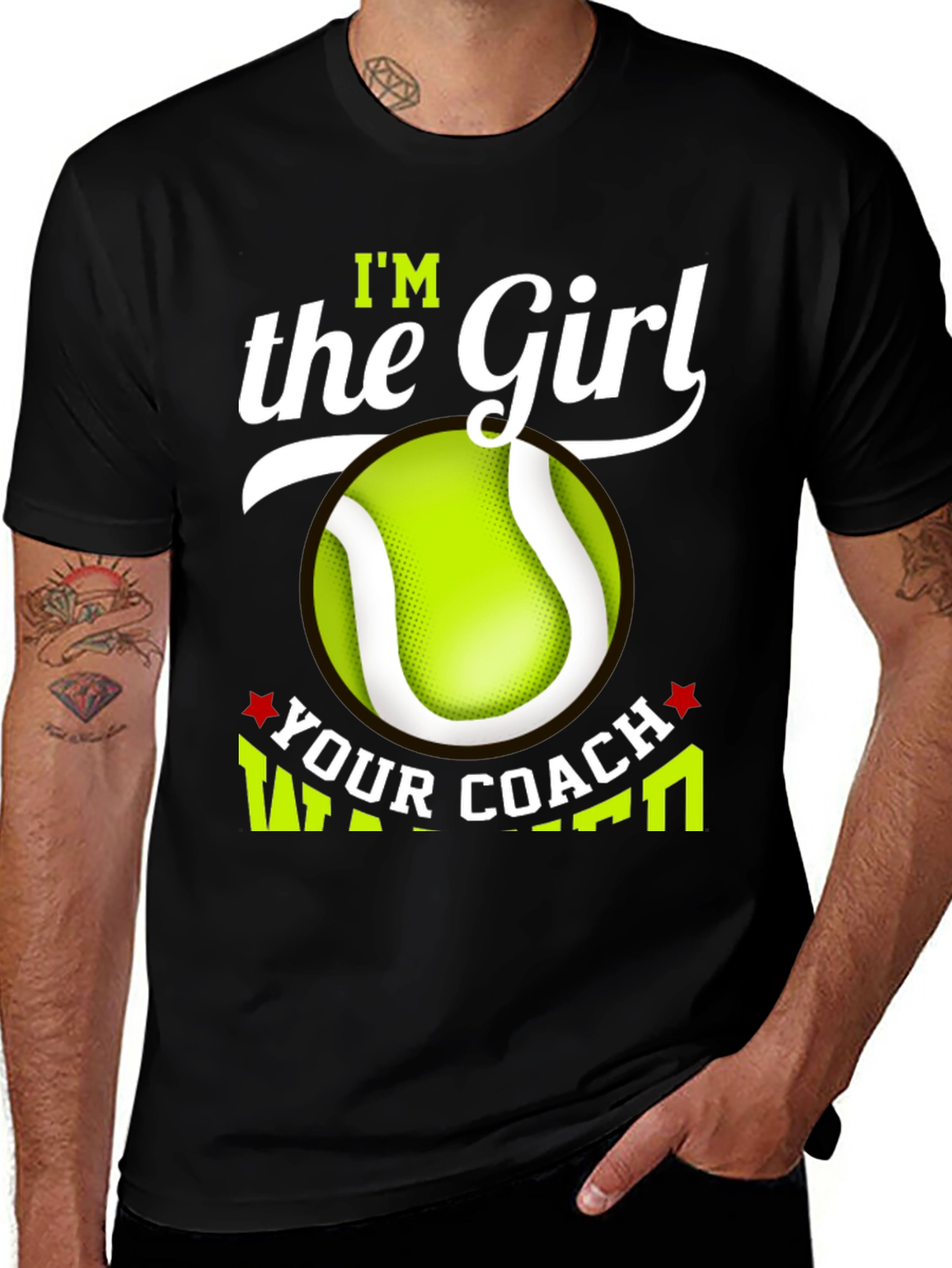 Variant 26 of I'm the Girl Your Coach Warned You About T-Shirt