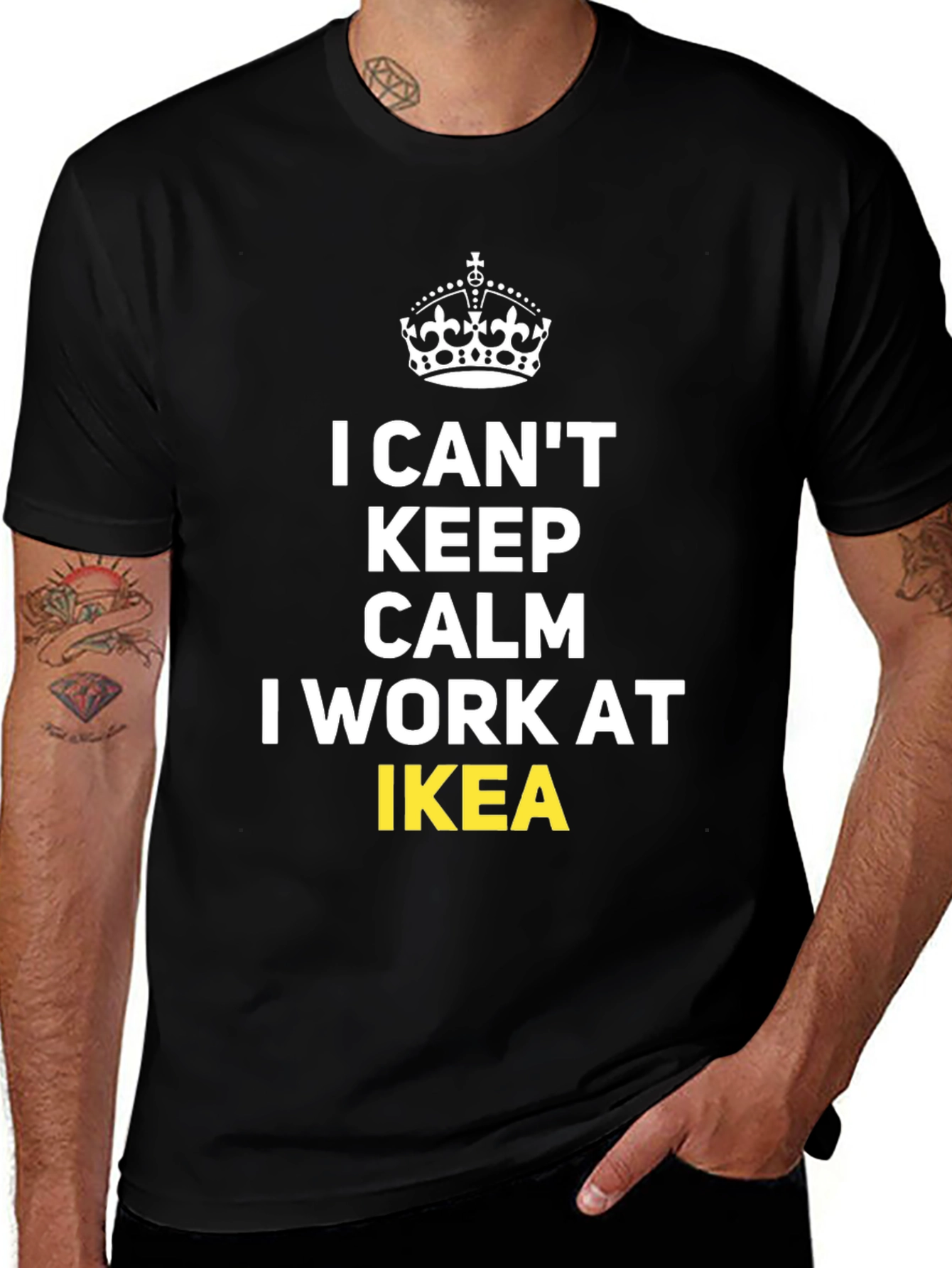 Variant 3 of I Can't Keep Calm I Work at IKEA T-Shirt
