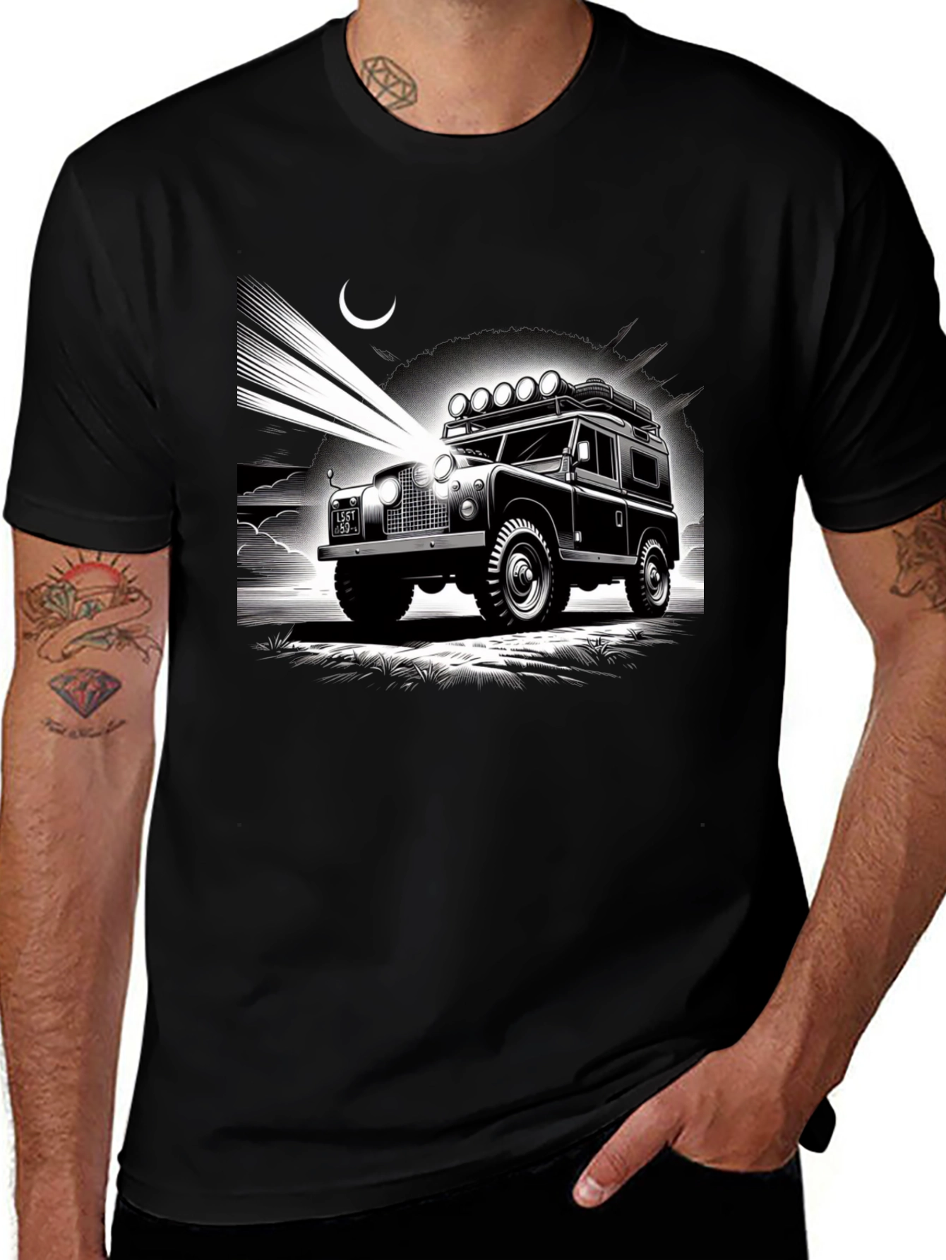 Variant 20 of Retro Off-Road Vehicle Graphic Tee