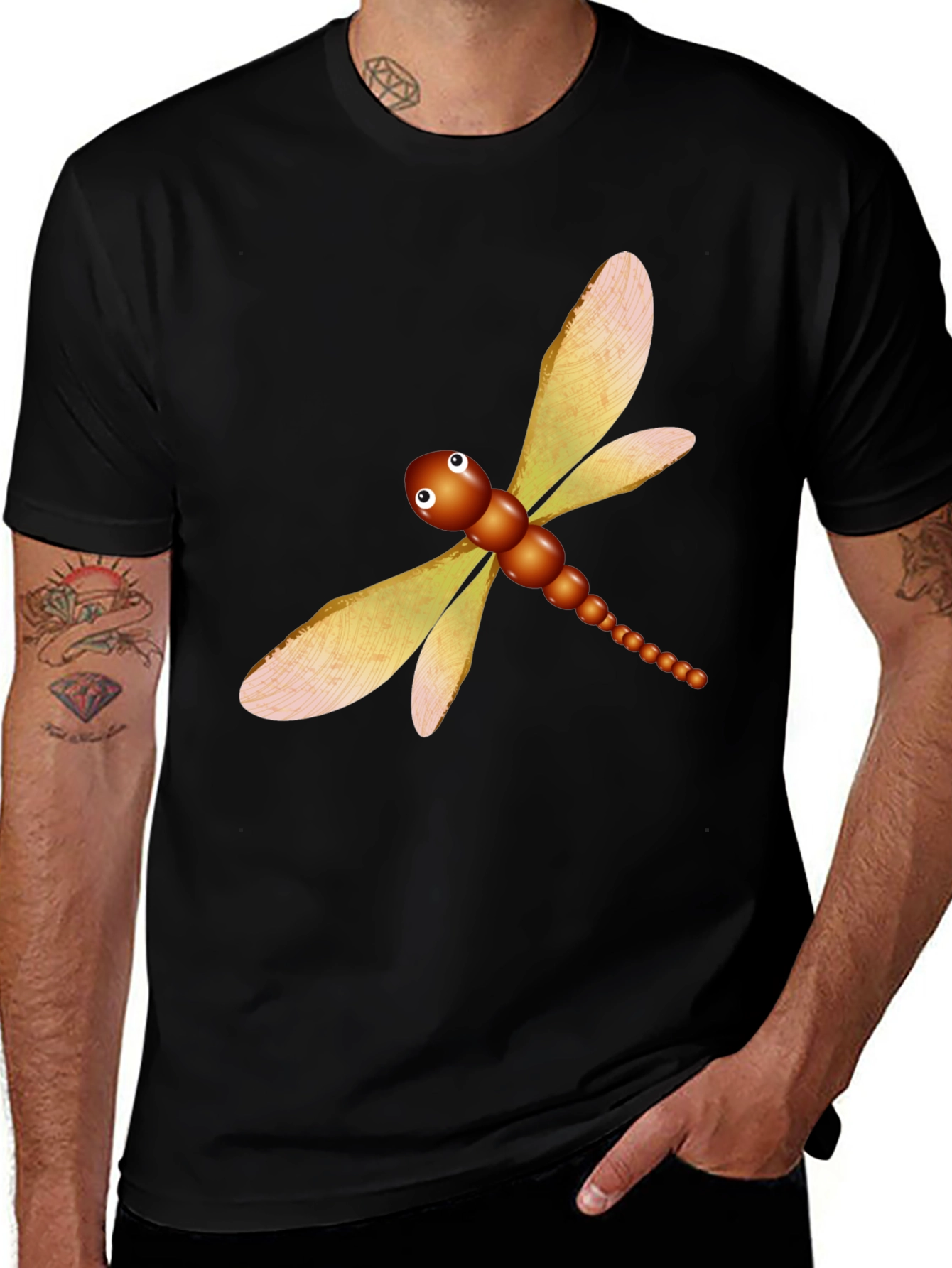 Variant 13 of Dragonfly Graphic Tee - Unique Design