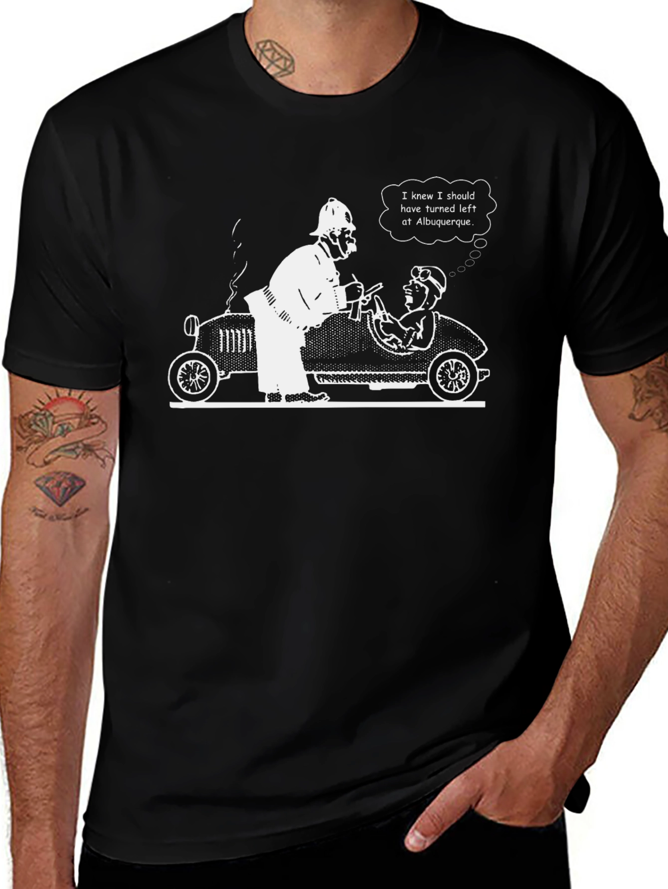Cartoon Albuquerque T-Shirt