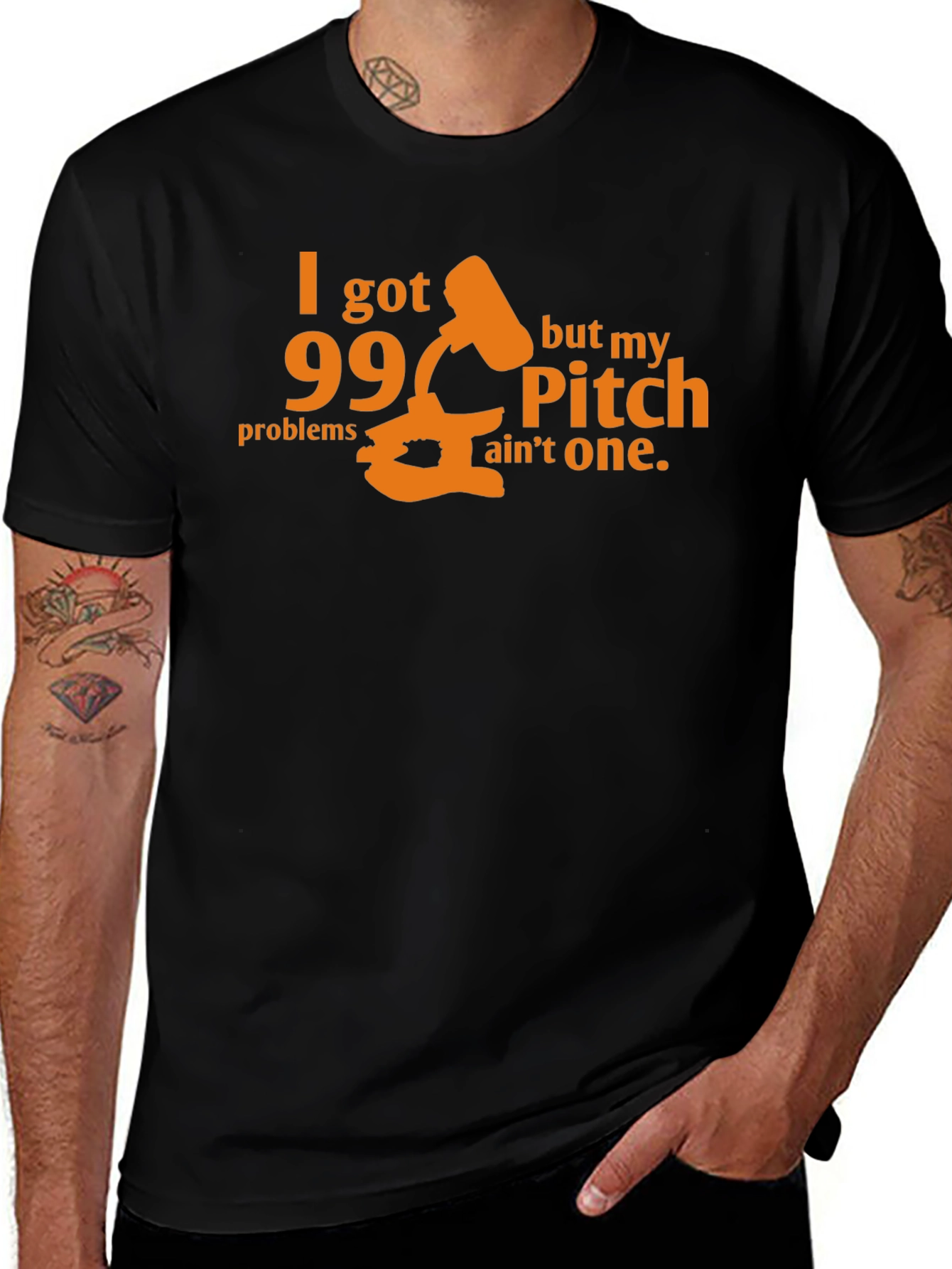Variant 30 of 99 Problems Pitch Ain't One T-Shirt