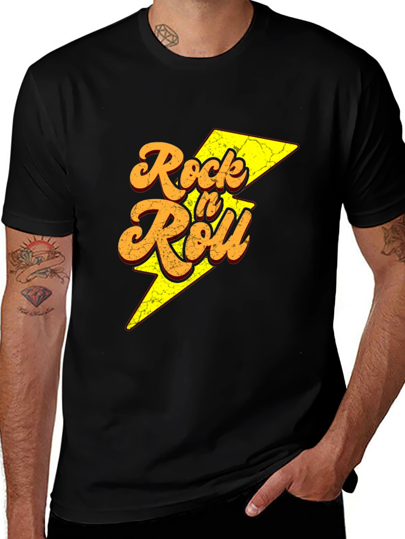Rock n Roll Vintage Graphic Tee