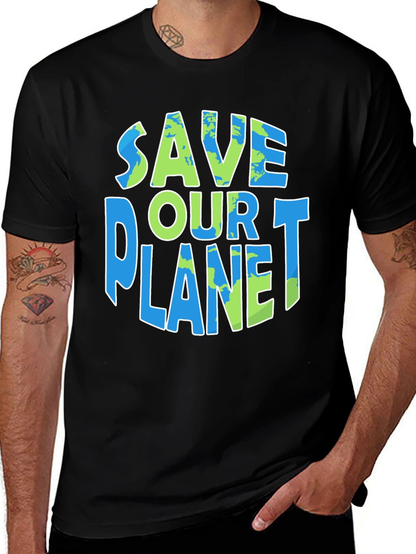 Save Our Planet T-Shirt - Earth Day Awareness