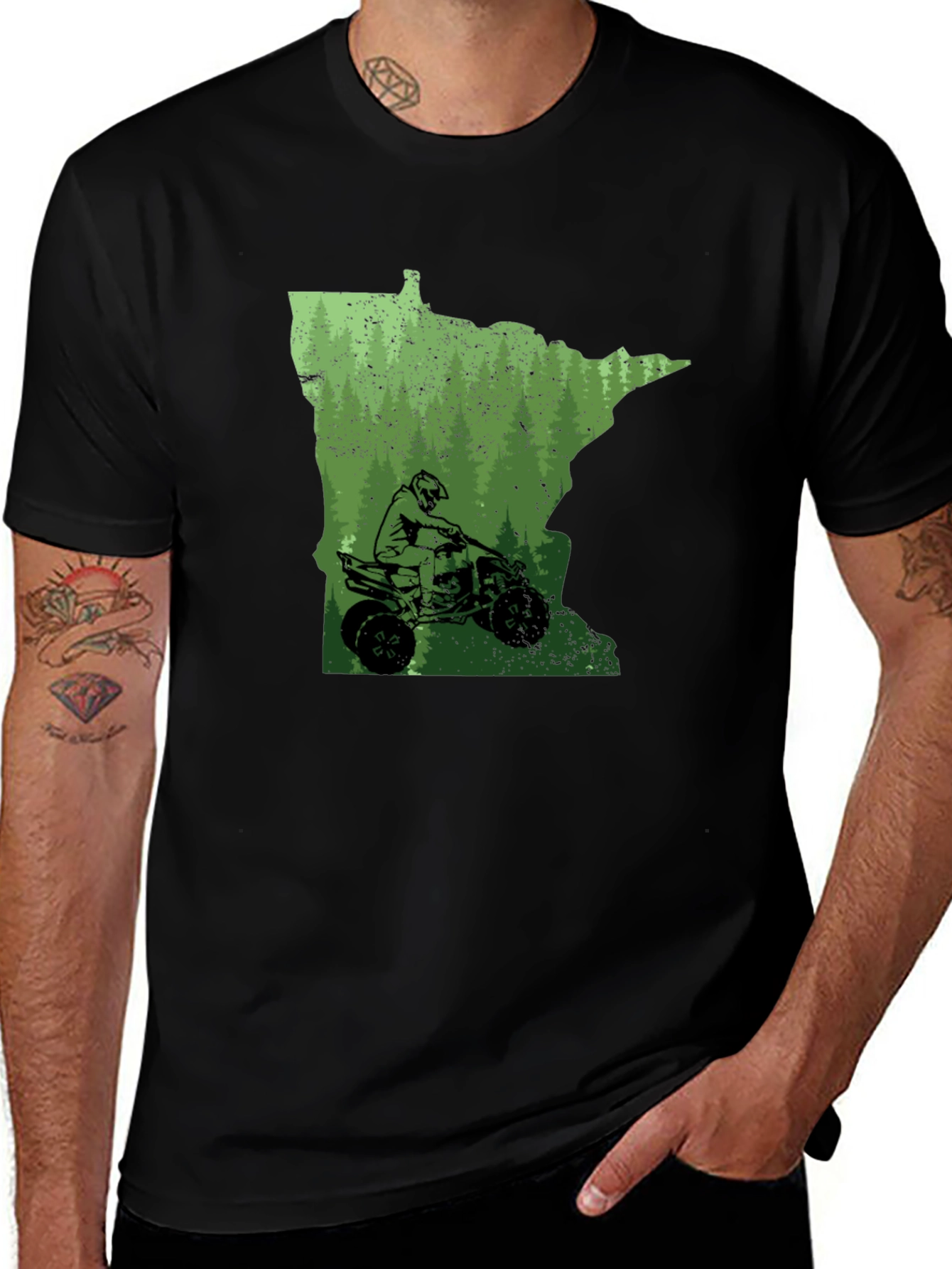Minnesota ATV Rider T-Shirt