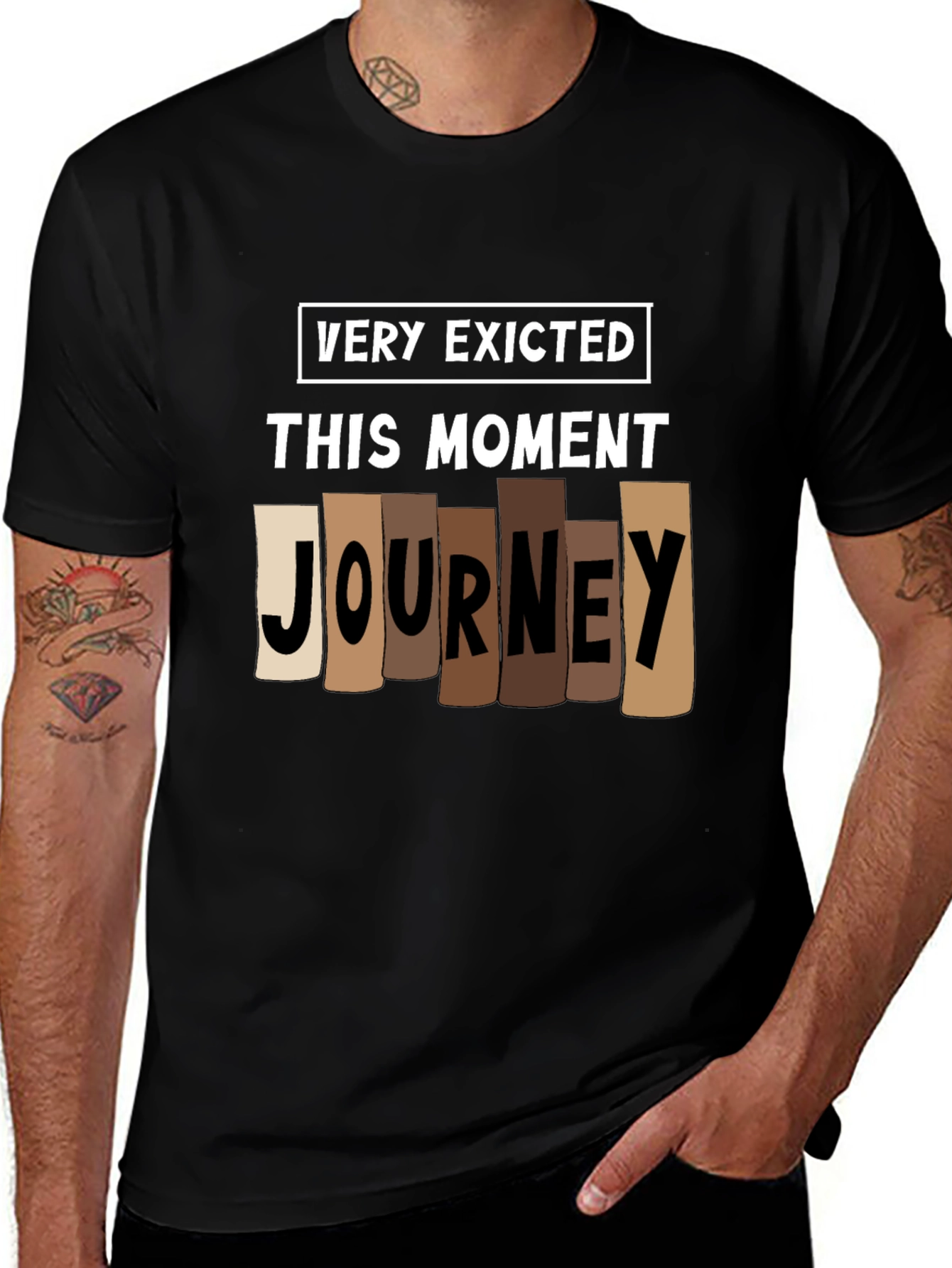 Variant 5 of Very Exicted This Moment Journey T-Shirt