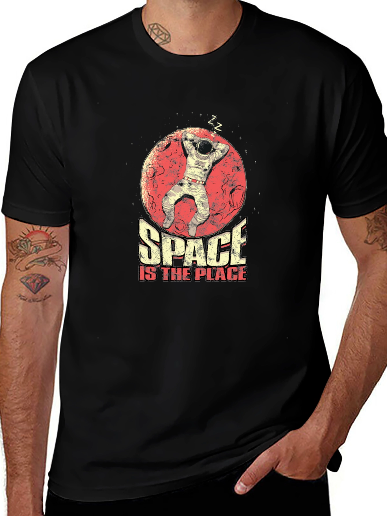 Variant 4 of Space is the Place Graphic T-Shirt