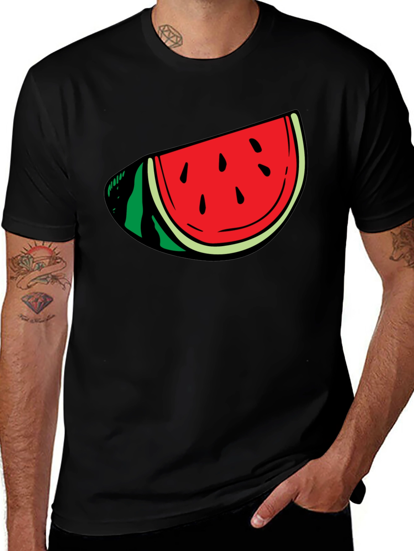 Variant 16 of Watermelon Graphic Tee - Fun Summer Shirt