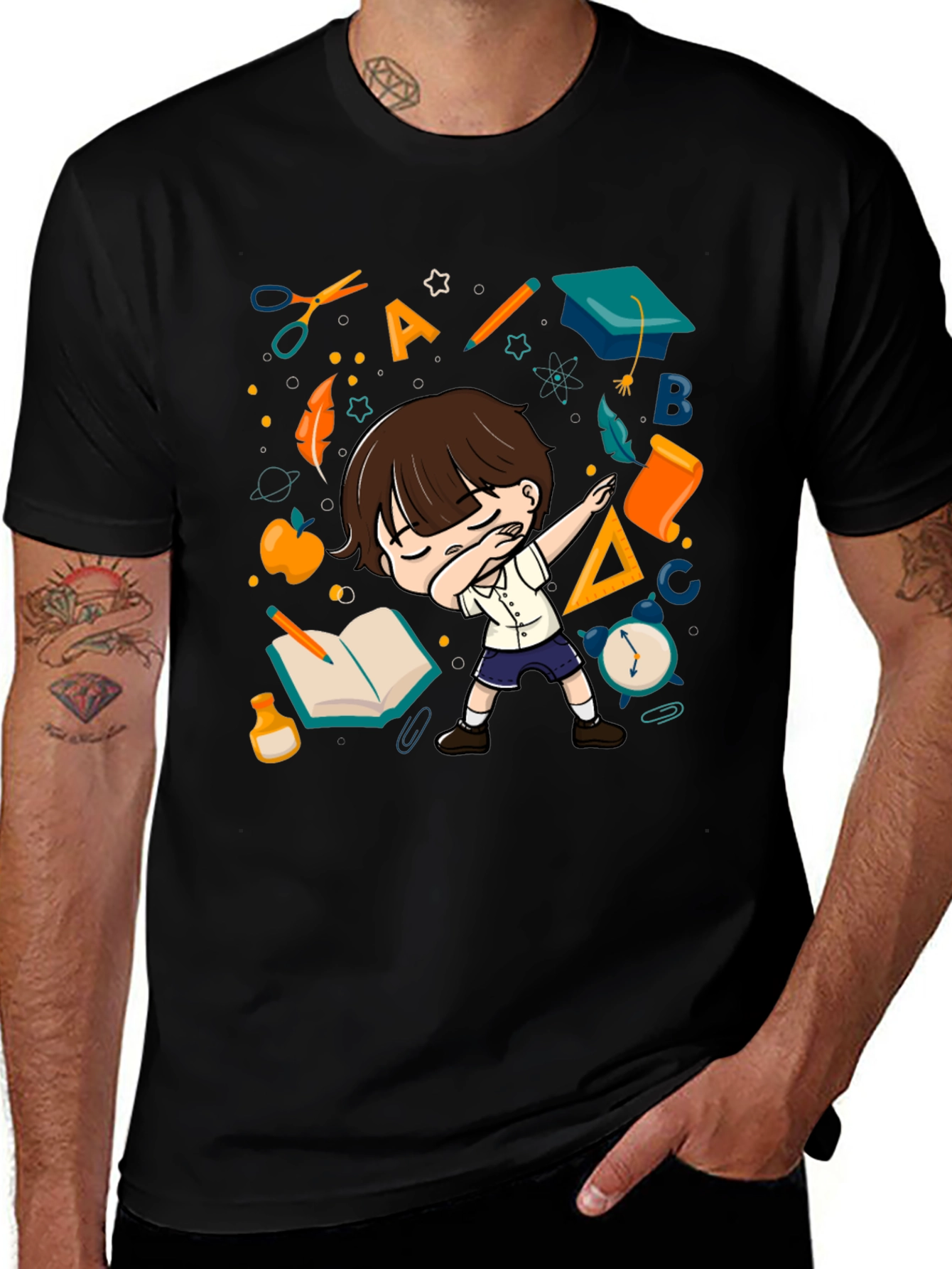 Variant 25 of Dabbing Back To School T-Shirt