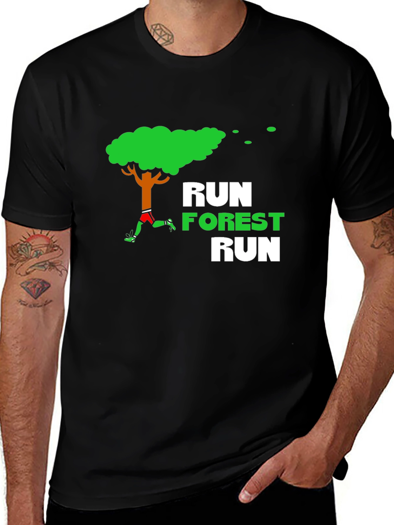 Variant 13 of Run Forest Run T-Shirt