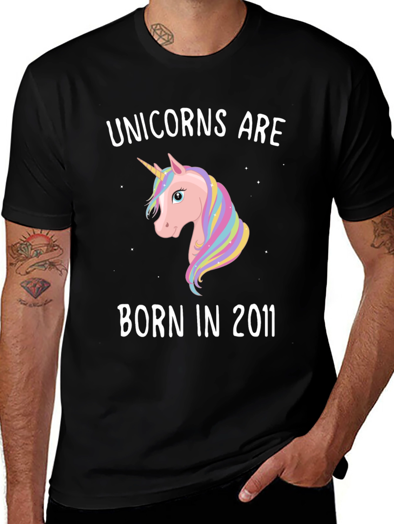 Unicorns Are Born In 2011 T-Shirt