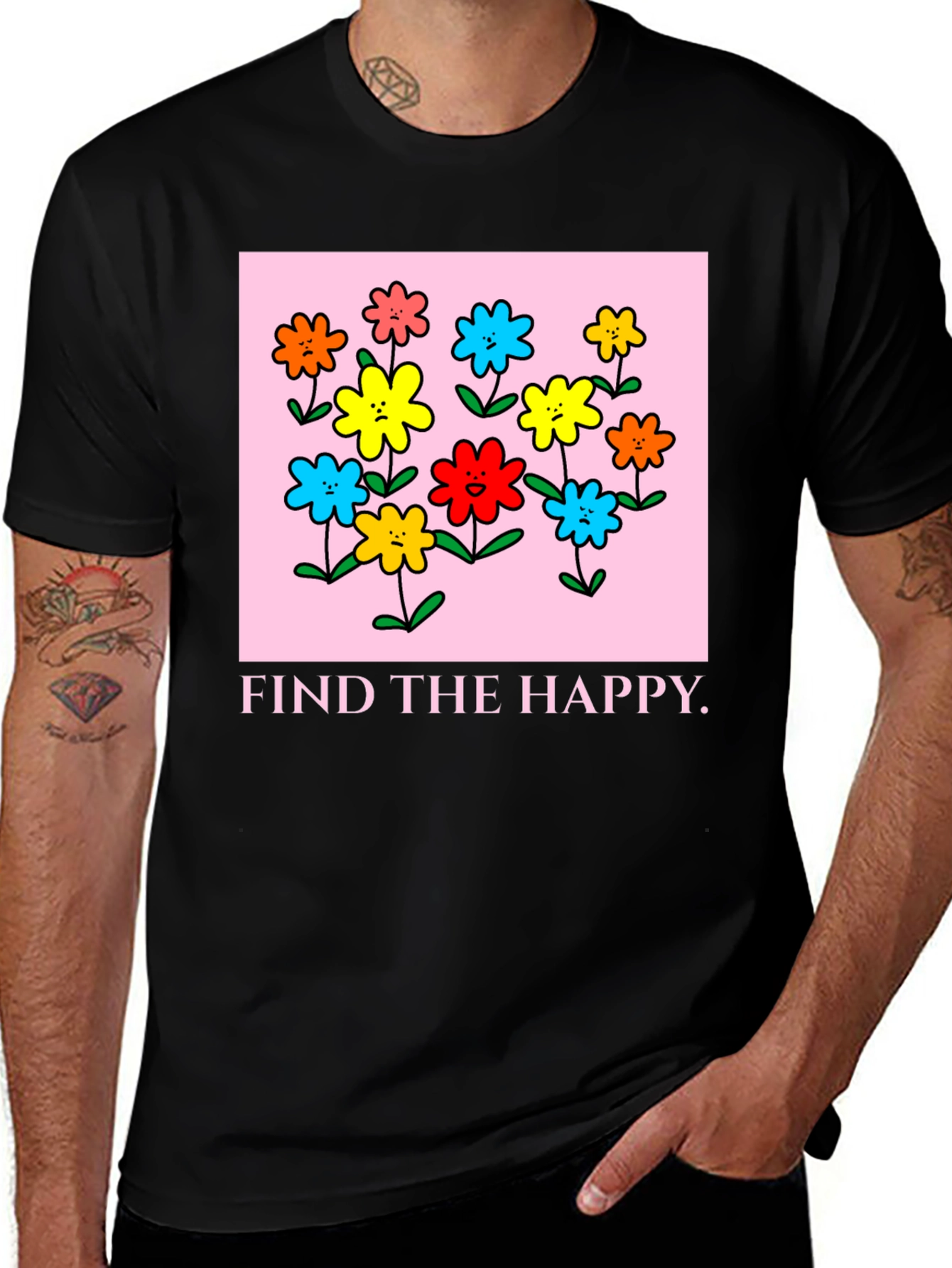 Variant 8 of Find the Happy Graphic T-Shirt